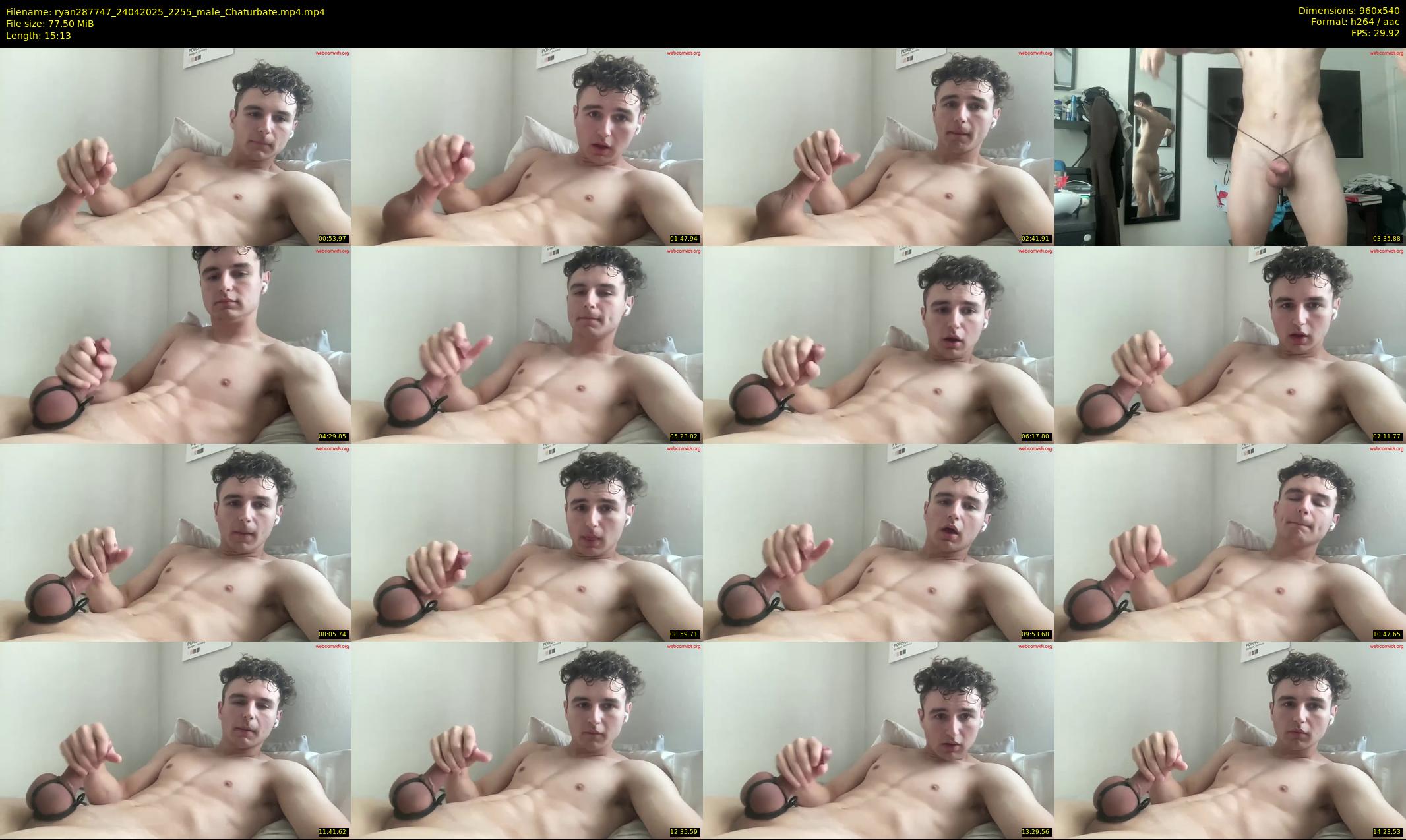 ryan287747 — 16 minute Chaturbate male cam show recording, 480p, Apr 24, 2025