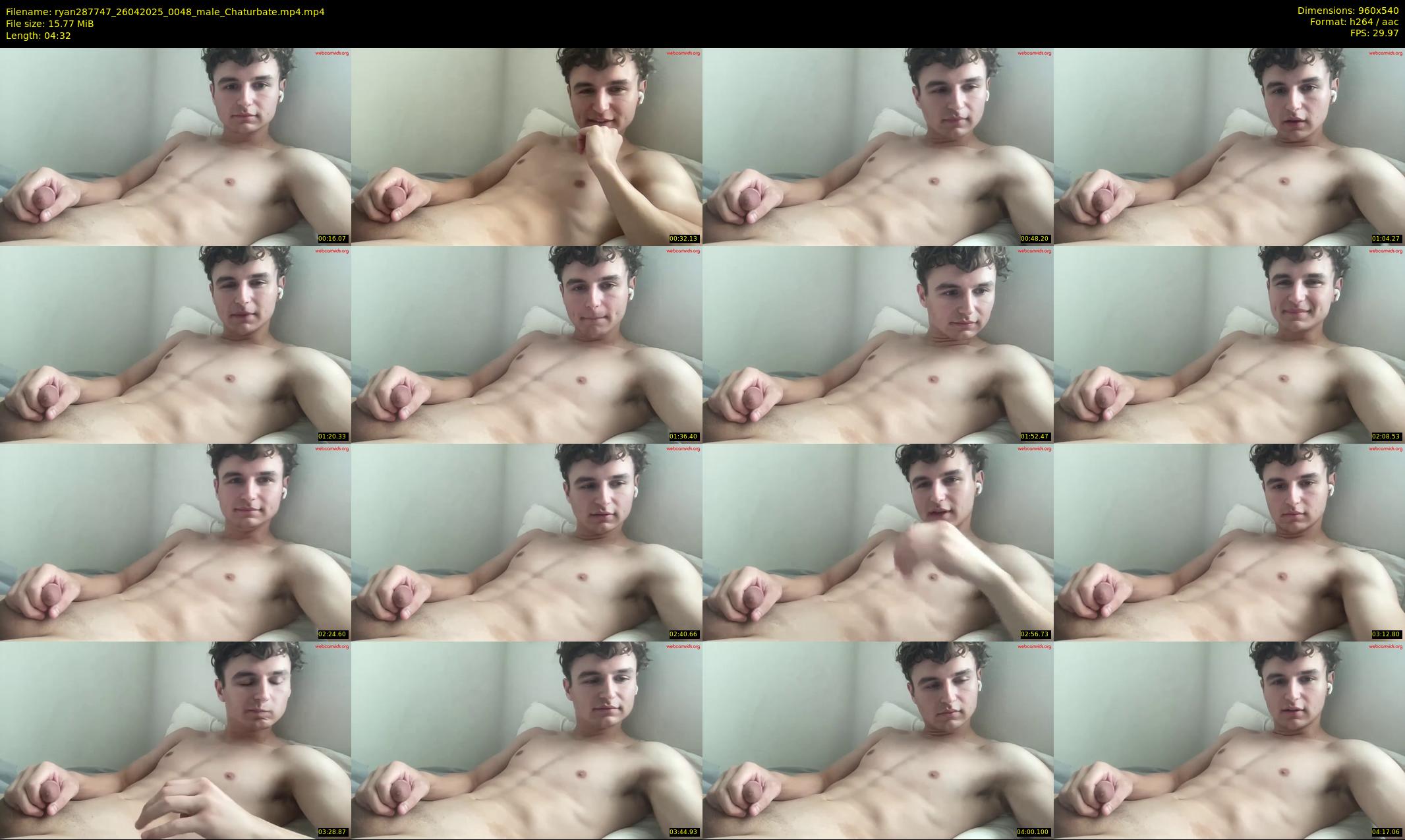 ryan287747 — 5 minute Chaturbate male cam show recording, 480p, Apr 26, 2025