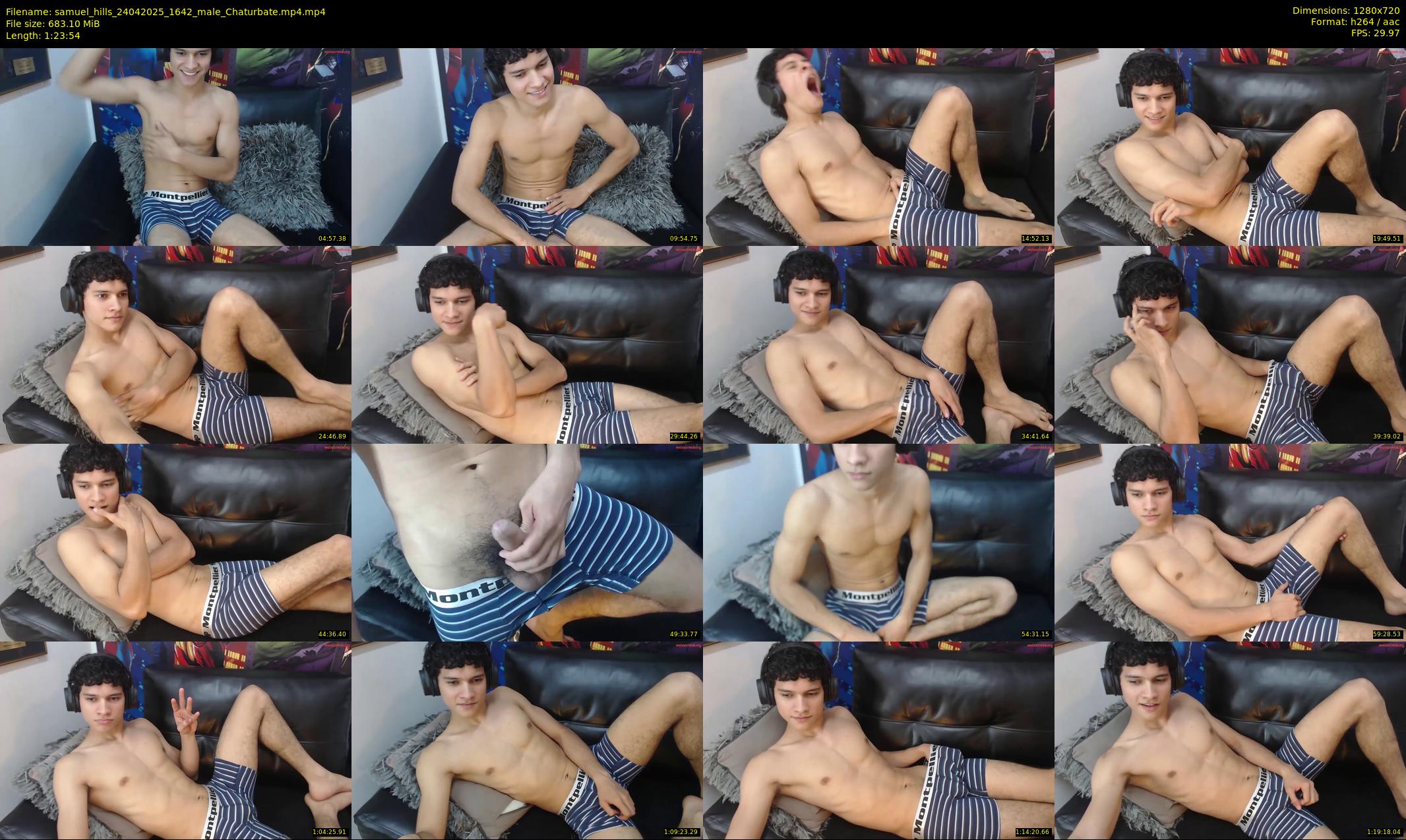 samuel_hills — 84 minute Chaturbate male cam show recording, 720p, Apr 24, 2025