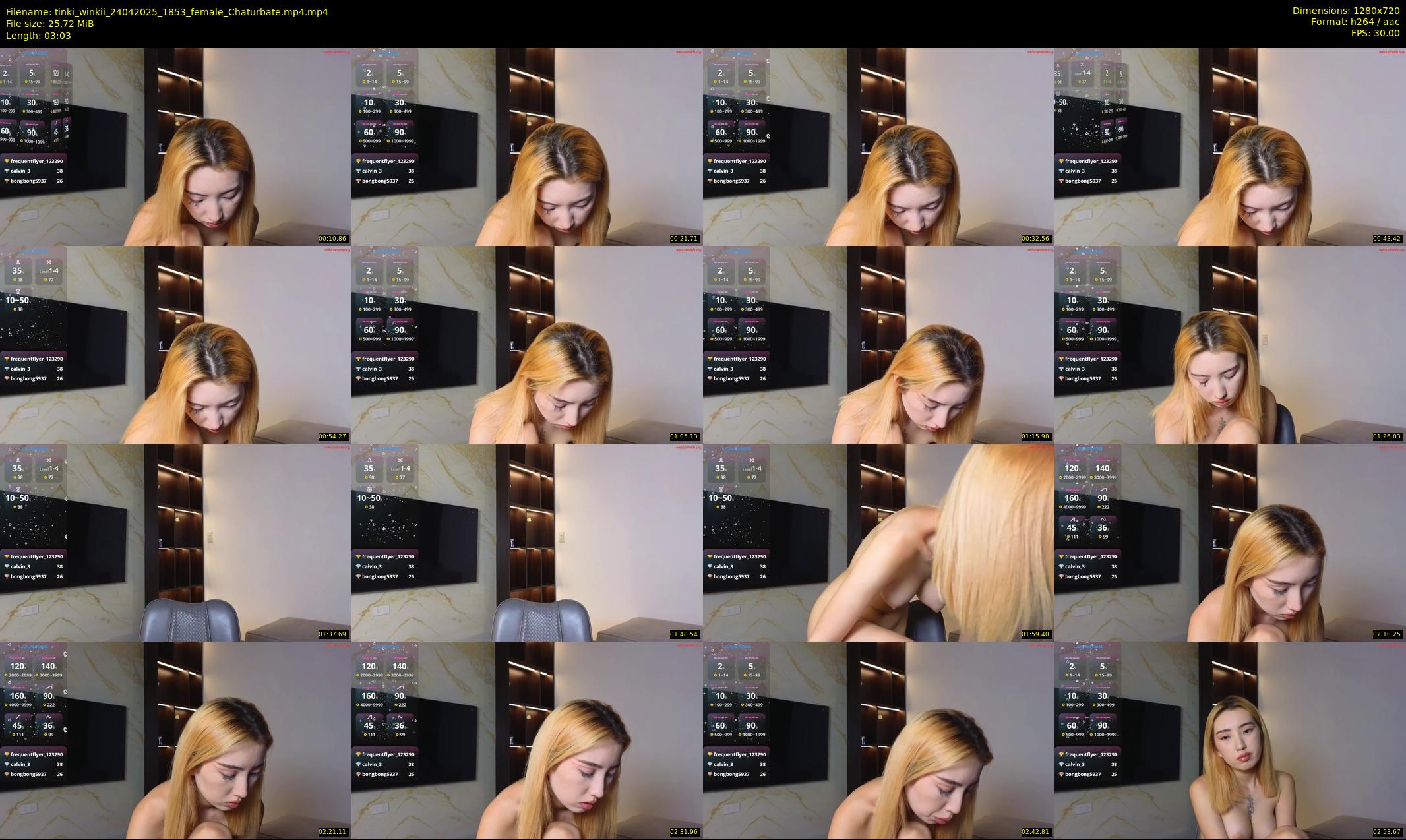tinki_winkii — 4 minute Chaturbate female cam show recording, 720p, Apr 24, 2025