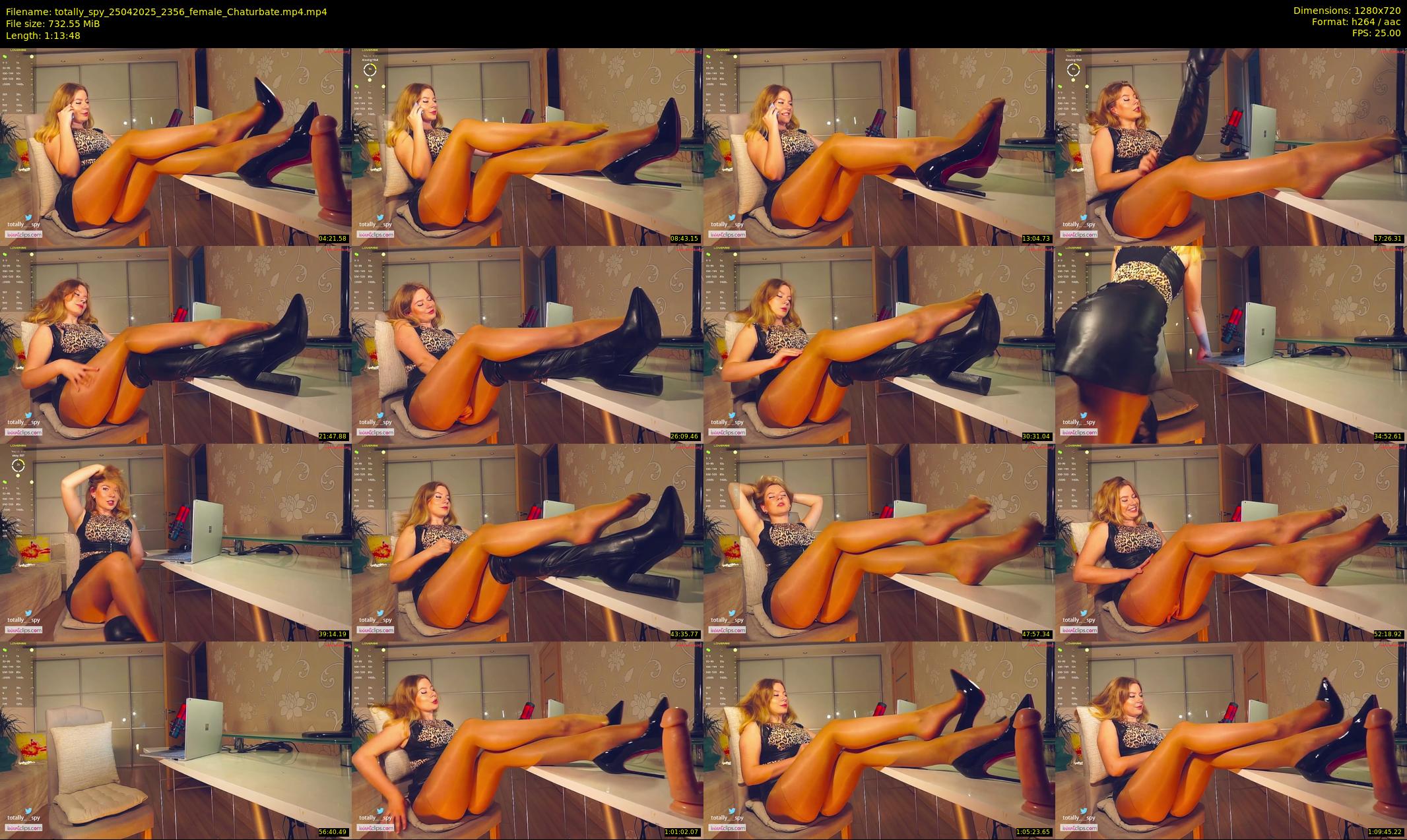 totally_spy — 74 minute Chaturbate female cam show recording, 720p, Apr 25, 2025