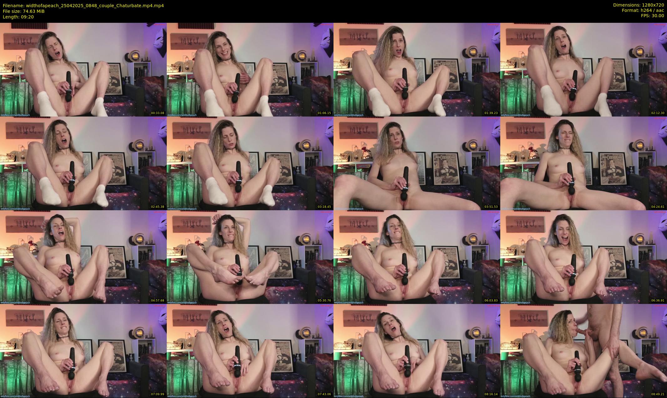 widthofapeach — 10 minute Chaturbate couple cam show recording, 720p, Apr 25, 2025