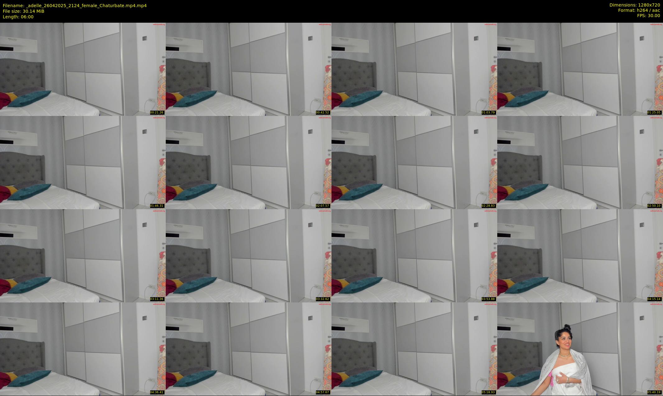 _adelle — 6 minute Chaturbate female cam show recording, 720p, Apr 26, 2025