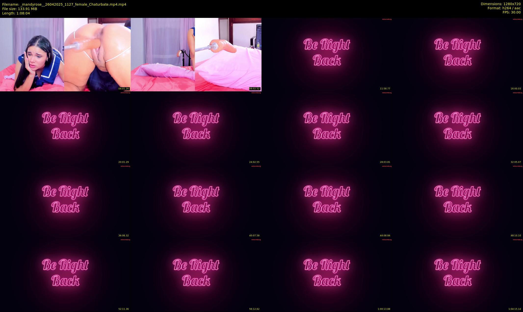 _mandyrose_ — 69 minute Chaturbate female cam show recording, 720p, Apr 26, 2025