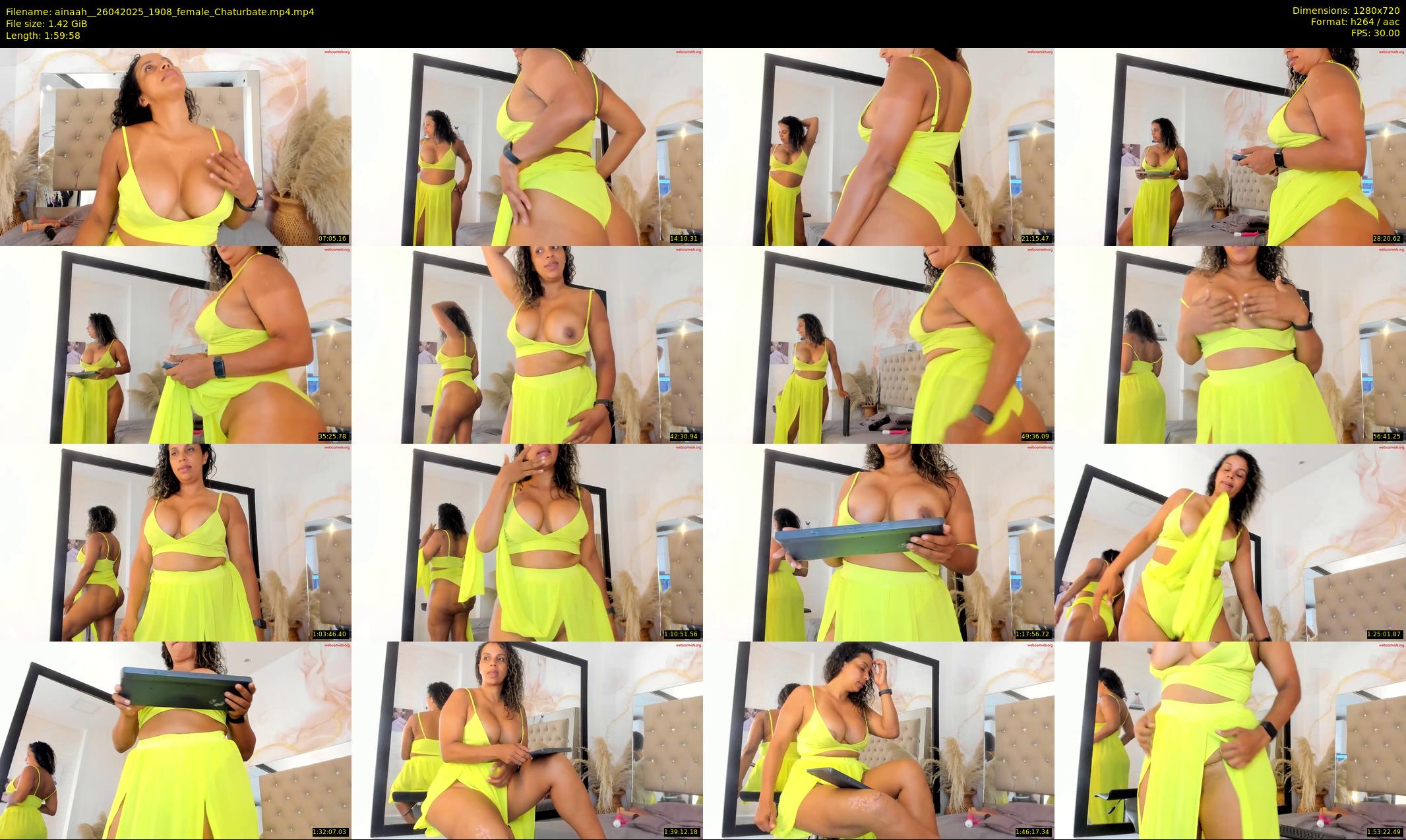 ainaah_ — 120 minute Chaturbate female cam show recording, 720p, Apr 26, 2025