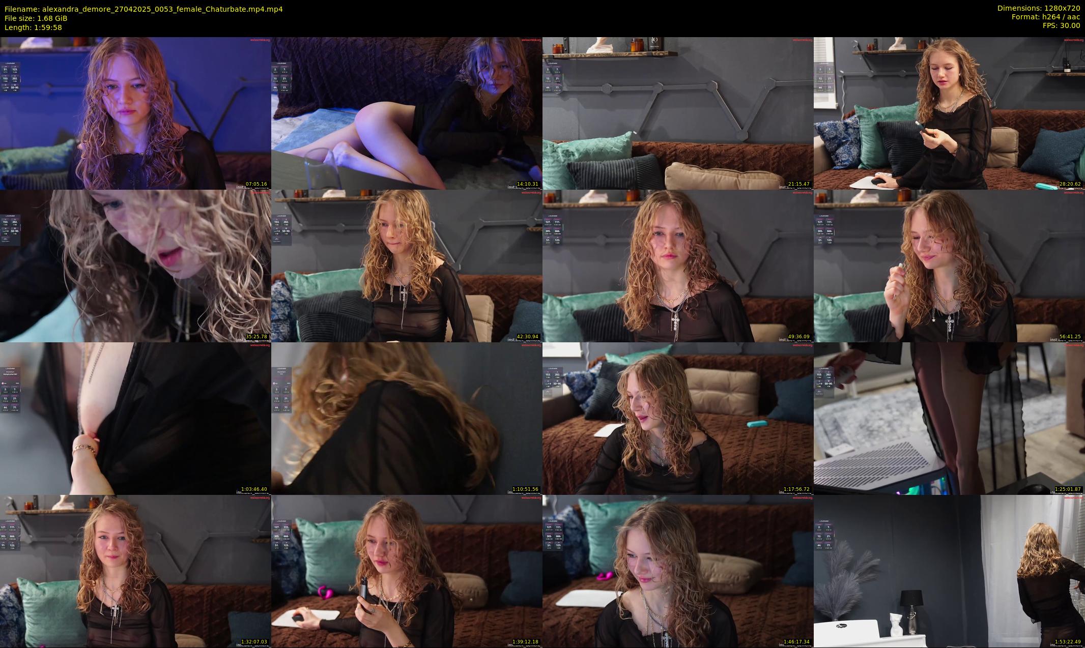 alexandra_demore — 120 minute Chaturbate female cam show recording, 720p, Apr 27, 2025