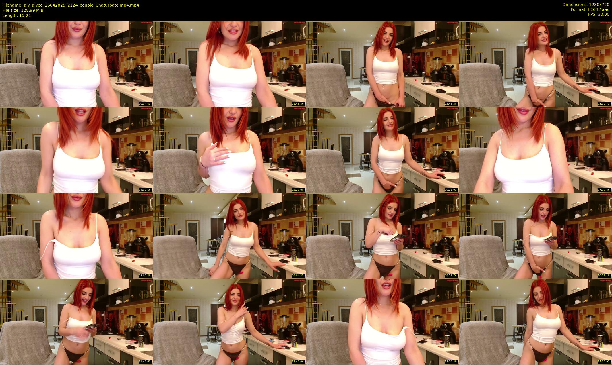 aly_alyce — 16 minute Chaturbate female cam show recording, 720p, Apr 26, 2025