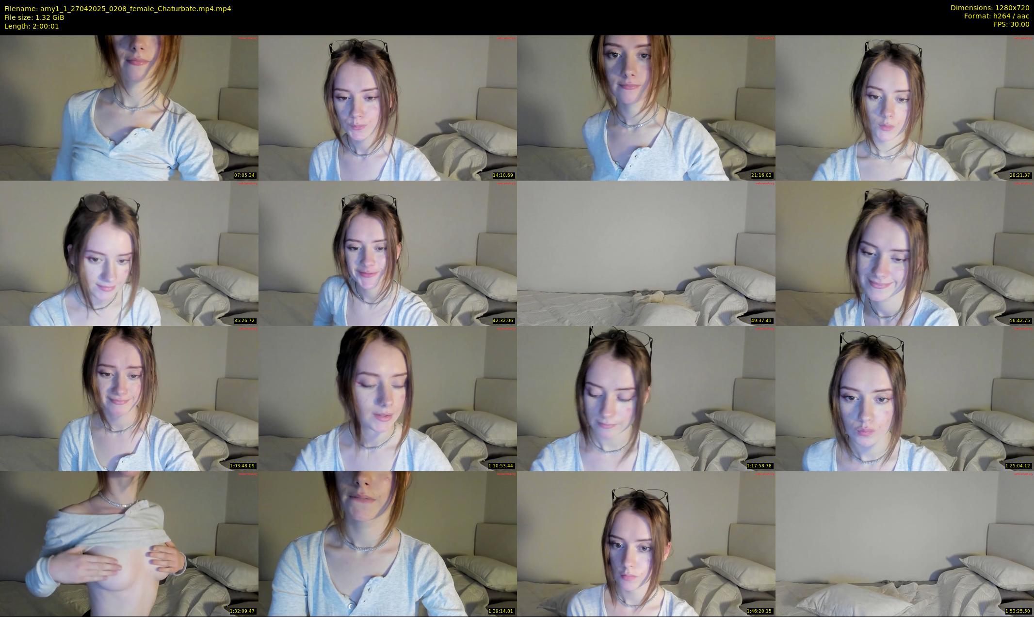 amy1_1 — 121 minute Chaturbate female cam show recording, 720p, Apr 27, 2025