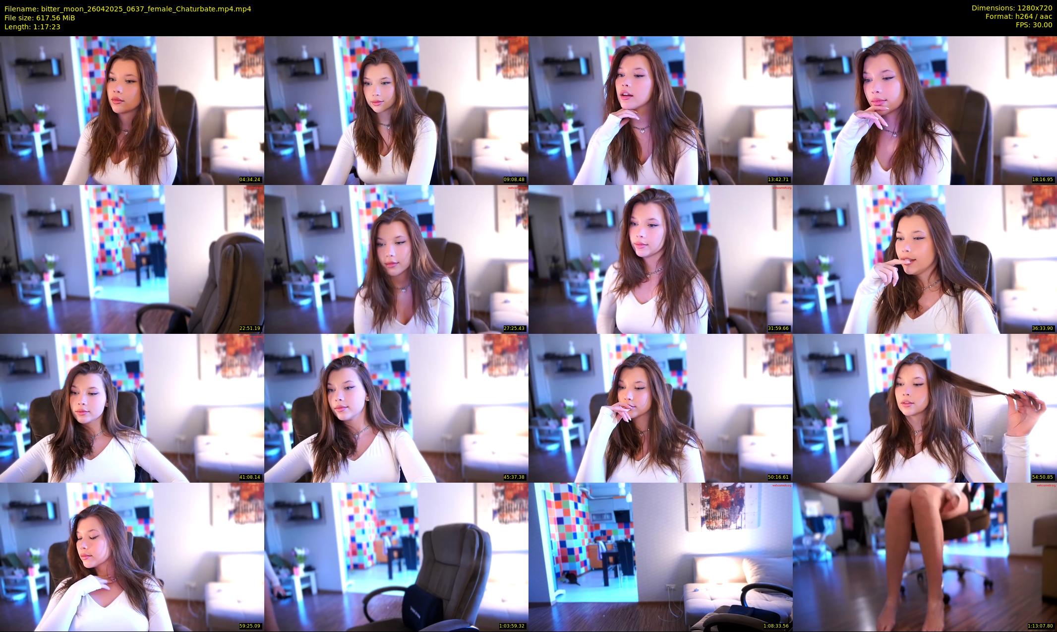 bitter_moon — 78 minute Chaturbate female cam show recording, 720p, Apr 26, 2025
