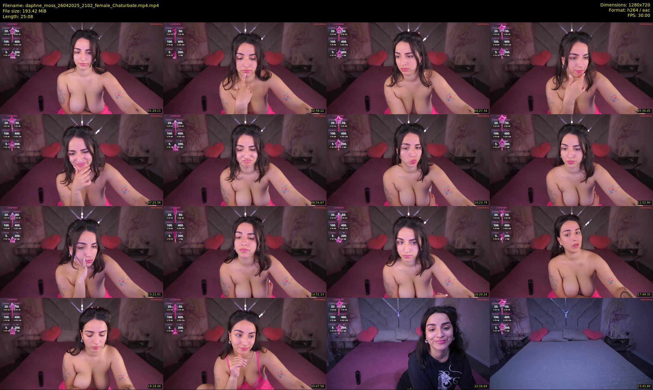 daphne_moss — 26 minute Chaturbate female cam show recording, 720p, Apr 26, 2025