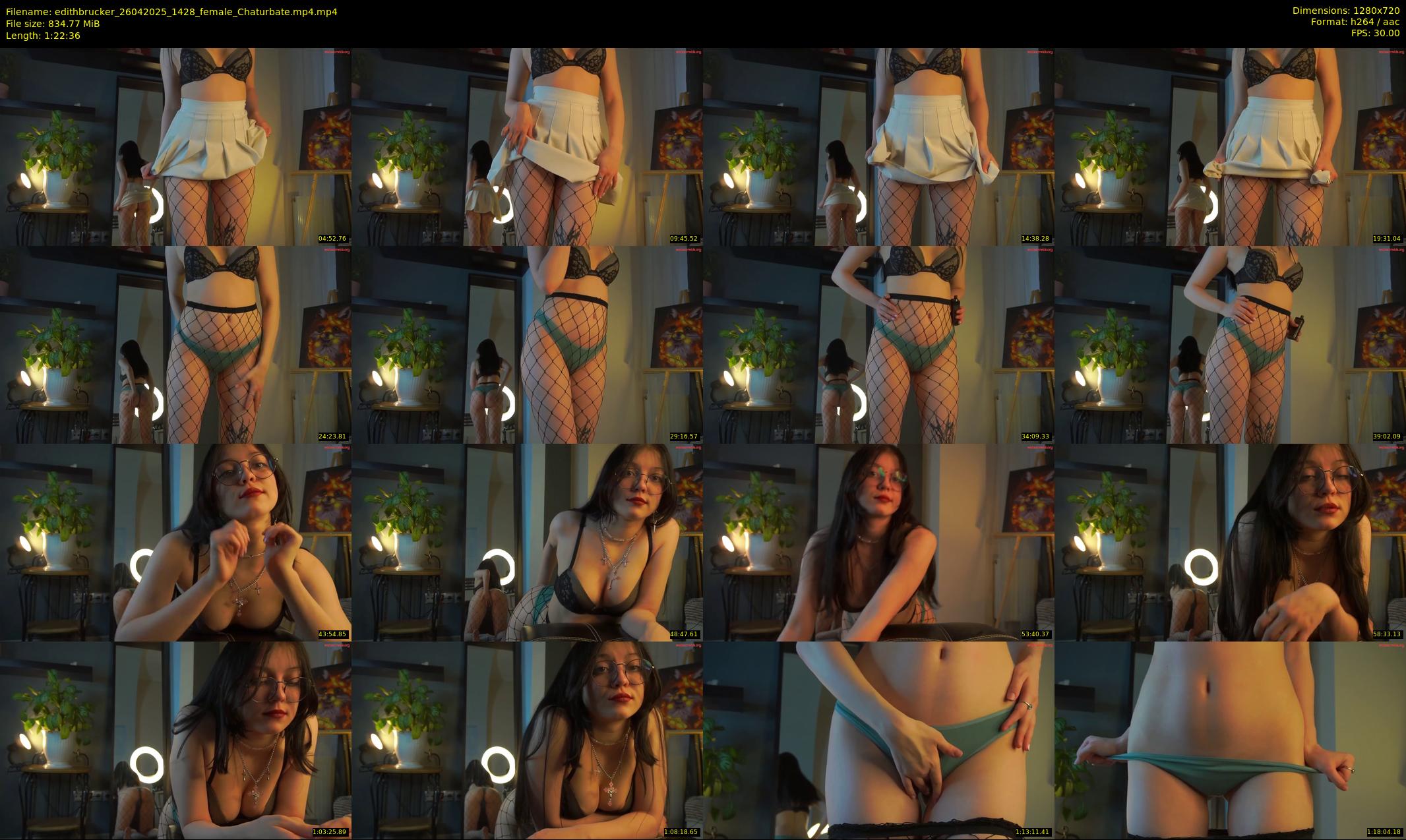 edithbrucker — 83 minute Chaturbate female cam show recording, 720p, Apr 26, 2025