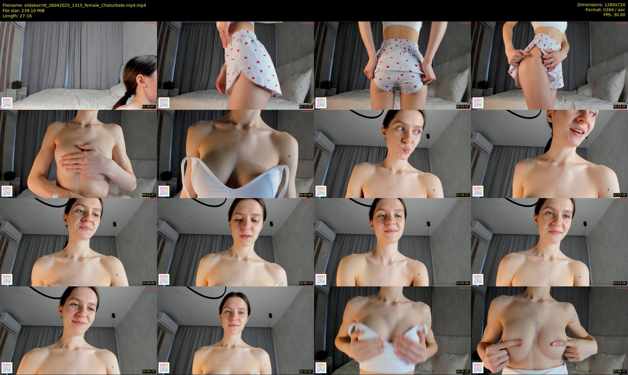 eldabarritt — 28 minute Chaturbate female cam show recording, 720p, Apr 26, 2025