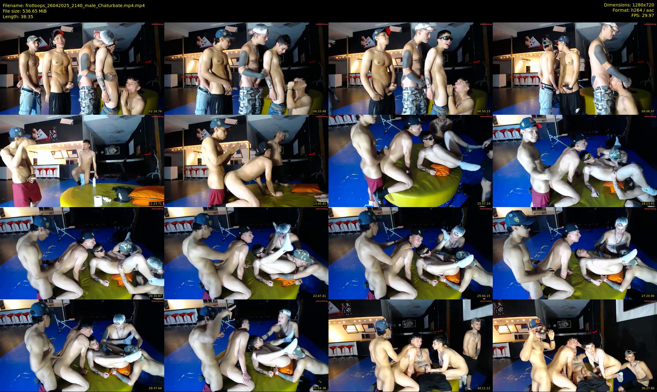 frotloops — 39 minute Chaturbate male cam show recording, 720p, Apr 26, 2025