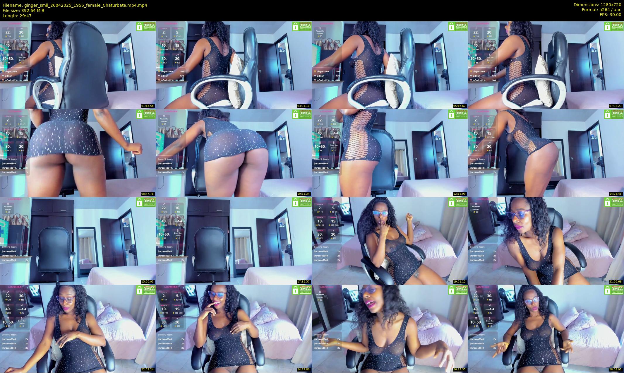 ginger_smil — 30 minute Chaturbate female cam show recording, 720p, Apr 26, 2025
