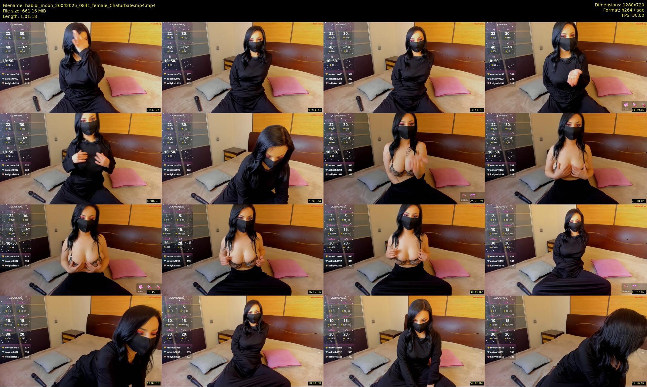 habibi_moon — 62 minute Chaturbate female cam show recording, 720p, Apr 26, 2025