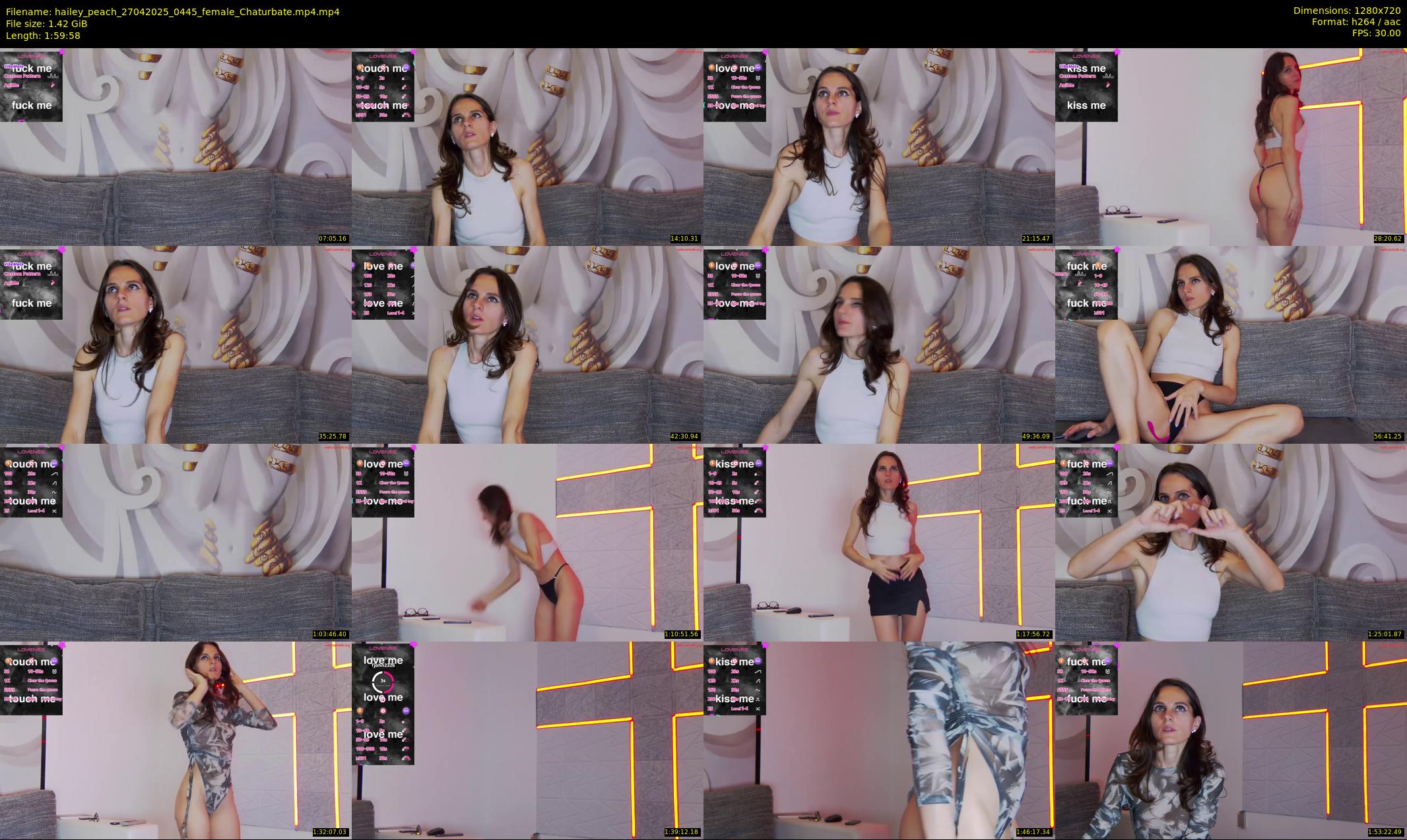 hailey_peach — 120 minute Chaturbate female cam show recording, 720p, Apr 27, 2025