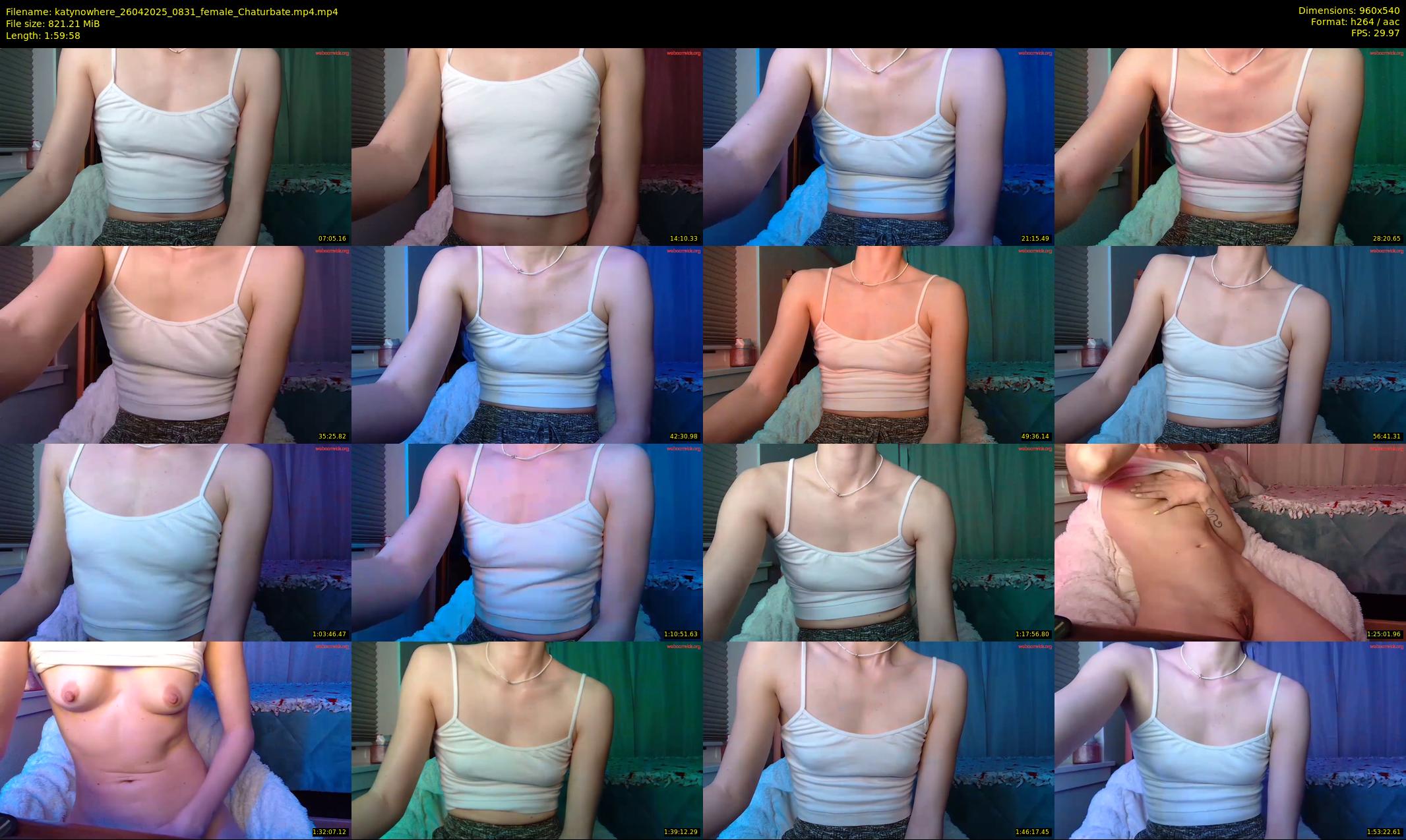 katynowhere — 120 minute Chaturbate female cam show recording, 480p, Apr 26, 2025