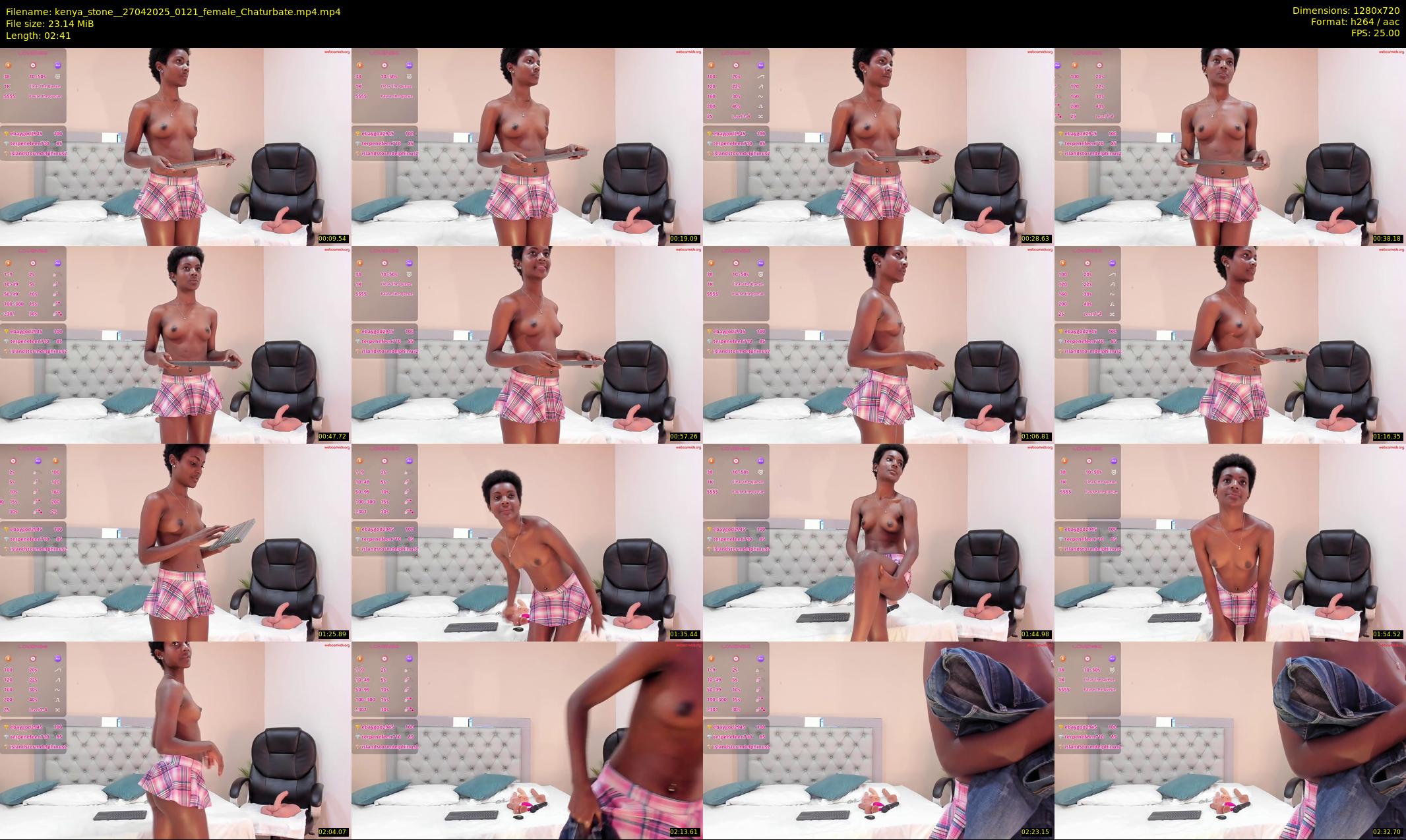 kenya_stone_ — 3 minute Chaturbate female cam show recording, 720p, Apr 27, 2025