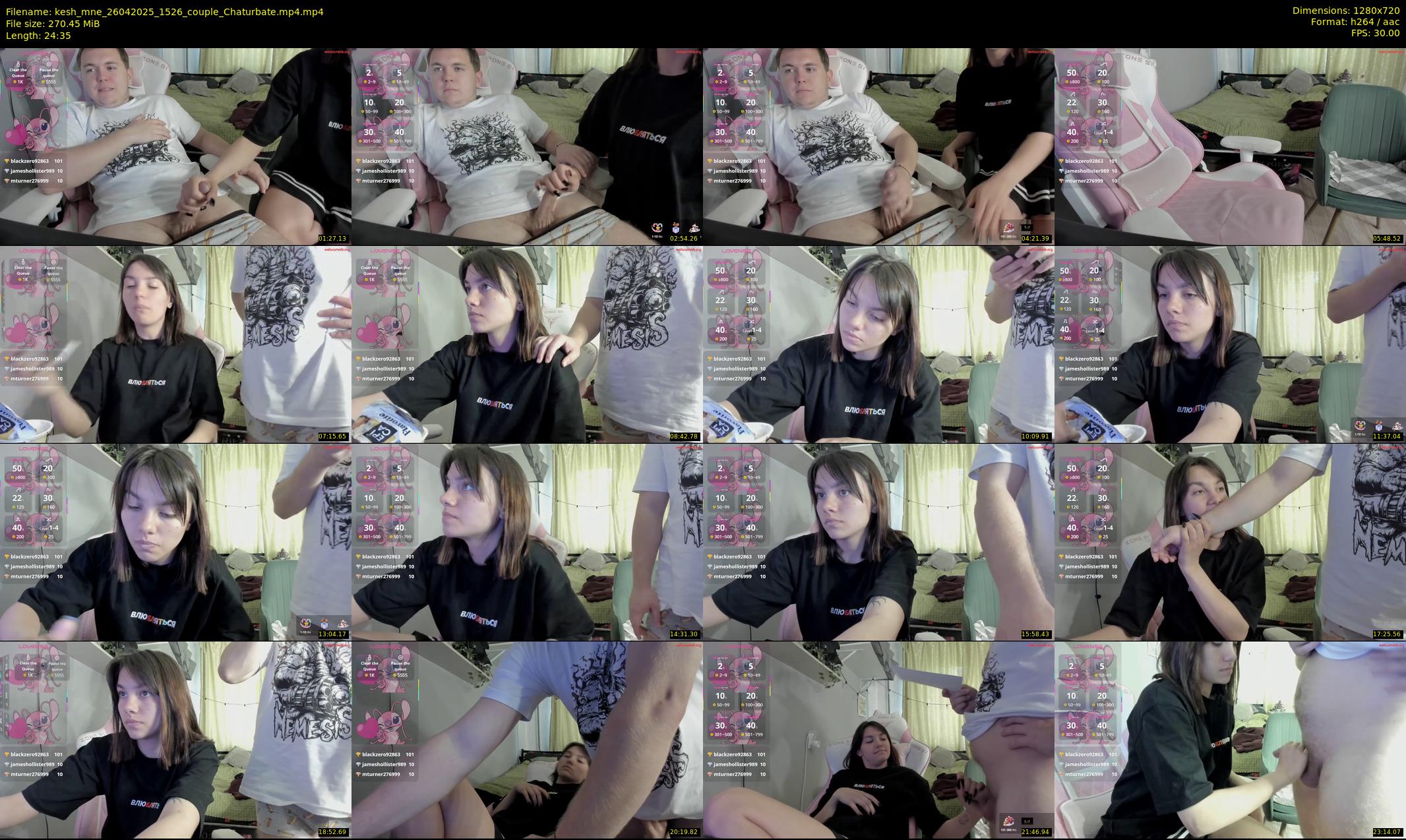 kesh_mne — 25 minute Chaturbate female cam show recording, 720p, Apr 26, 2025