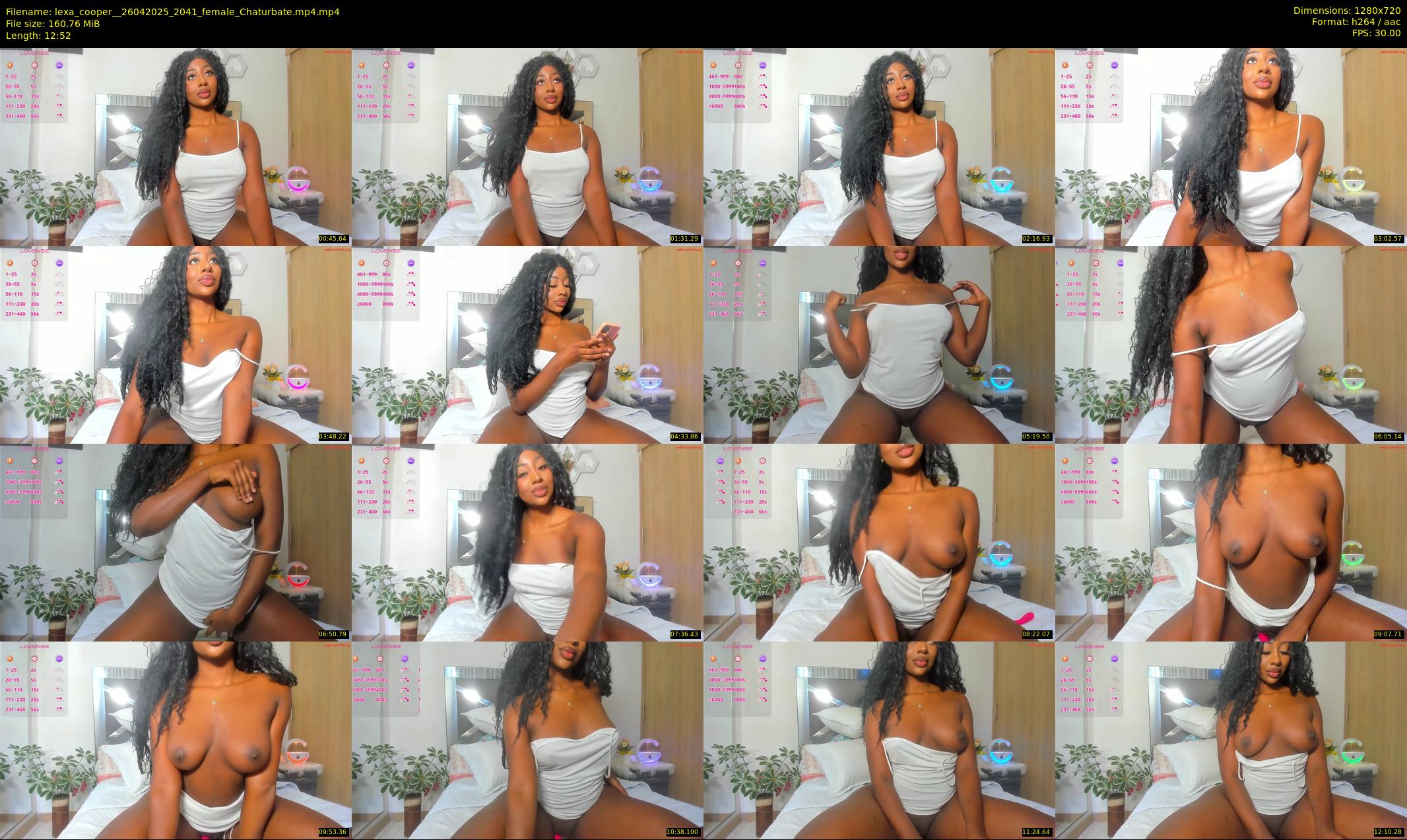 lexa_cooper_ — 13 minute Chaturbate female cam show recording, 720p, Apr 26, 2025