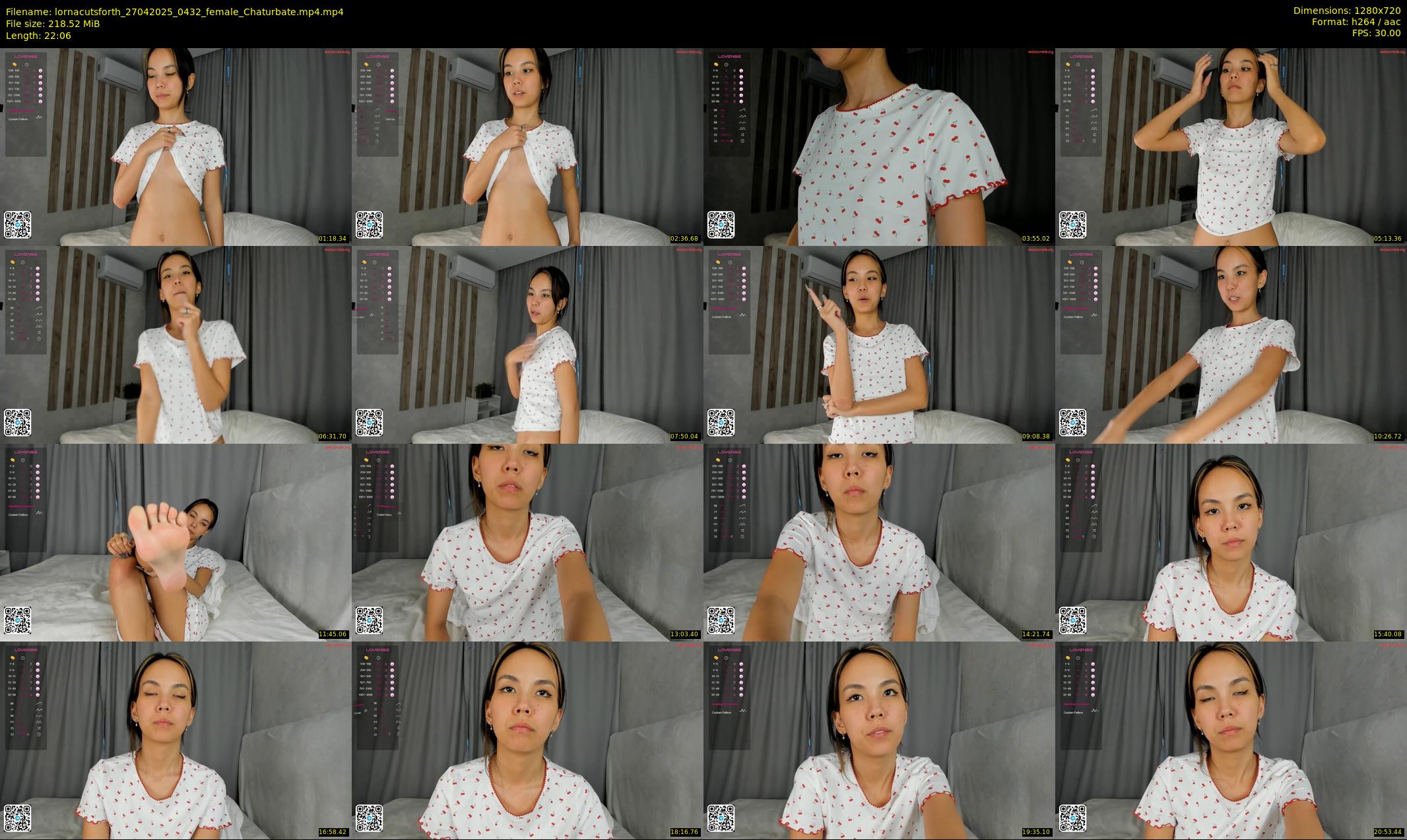 lornacutsforth — 23 minute Chaturbate female cam show recording, 720p, Apr 27, 2025