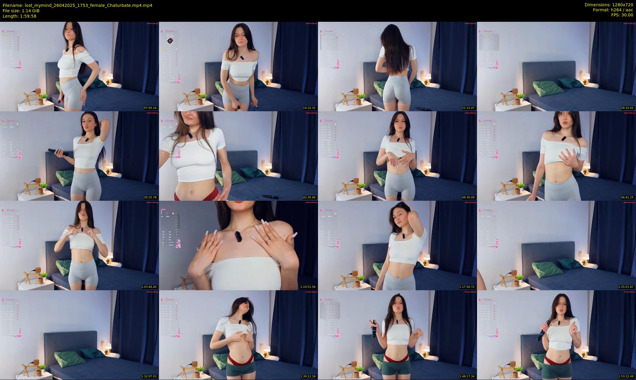 lost_mymind — 120 minute Chaturbate female cam show recording, 720p, Apr 26, 2025