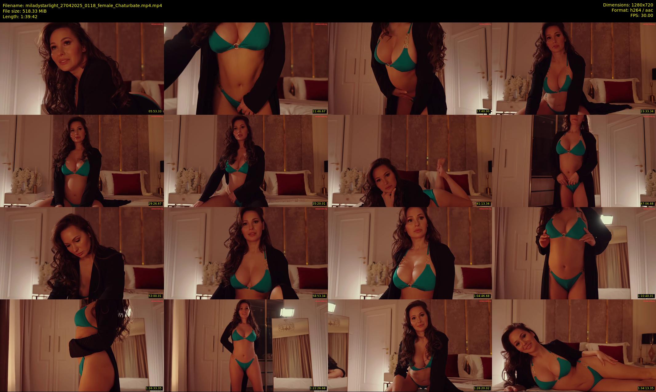 miladystarlight — 100 minute Chaturbate female cam show recording, 720p, Apr 27, 2025