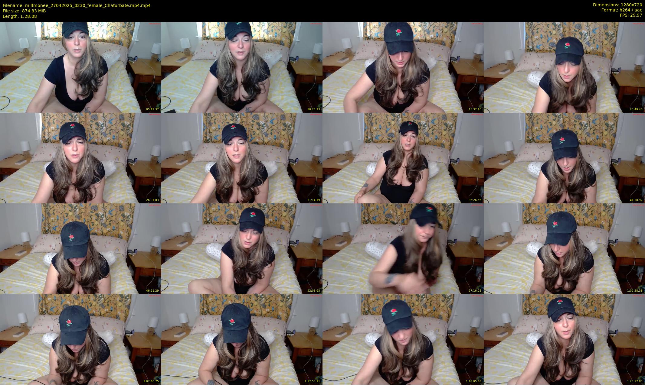 milfmonee — 89 minute Chaturbate female cam show recording, 720p, Apr 27, 2025