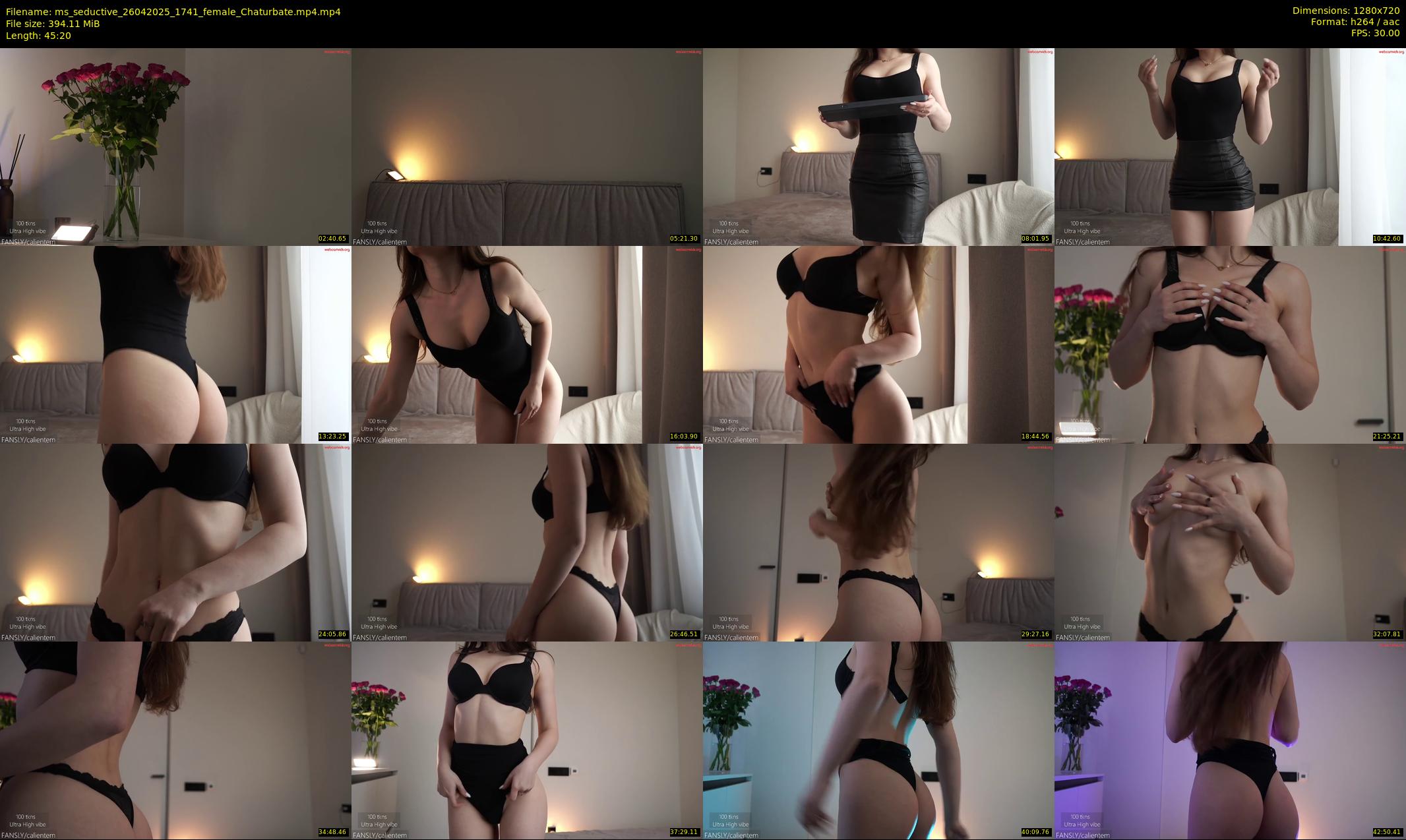ms_seductive — 46 minute Chaturbate female cam show recording, 720p, Apr 26, 2025