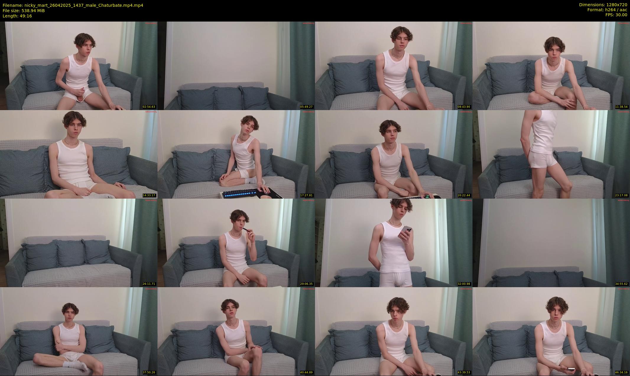 nicky_mart — 50 minute Chaturbate male cam show recording, 720p, Apr 26, 2025