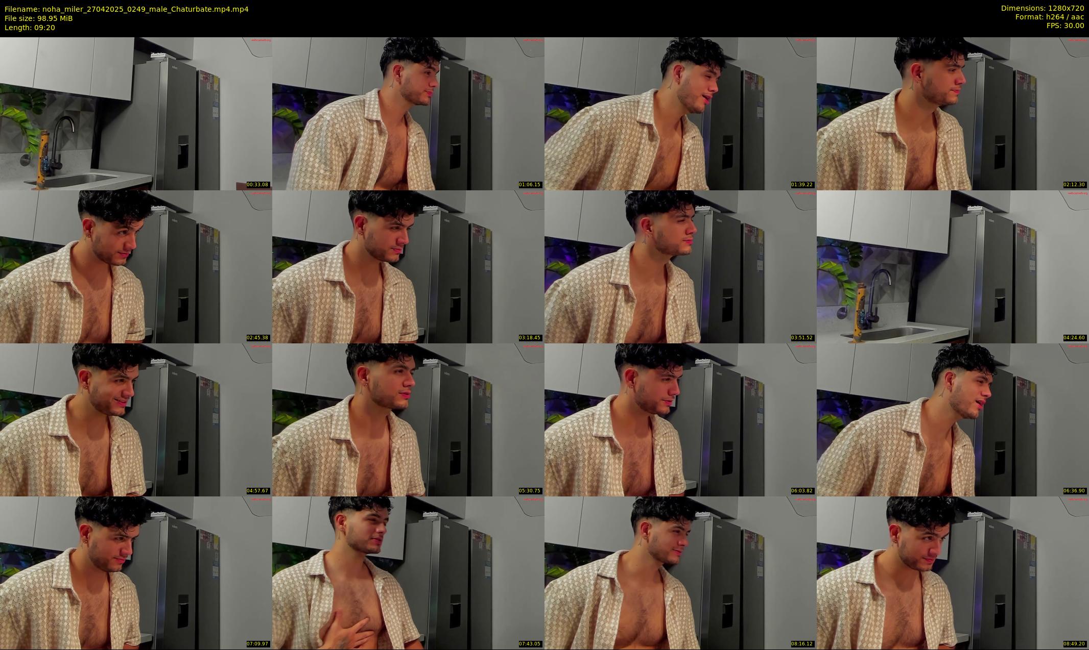 noha_miler — 10 minute Chaturbate male cam show recording, 720p, Apr 27, 2025