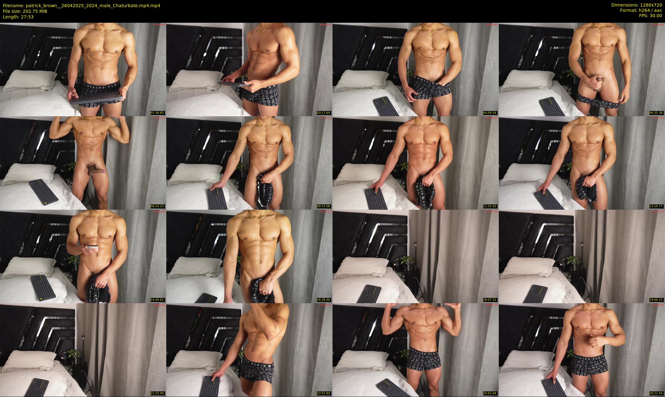 patrick_brown_ — 28 minute Chaturbate male cam show recording, 720p, Apr 26, 2025