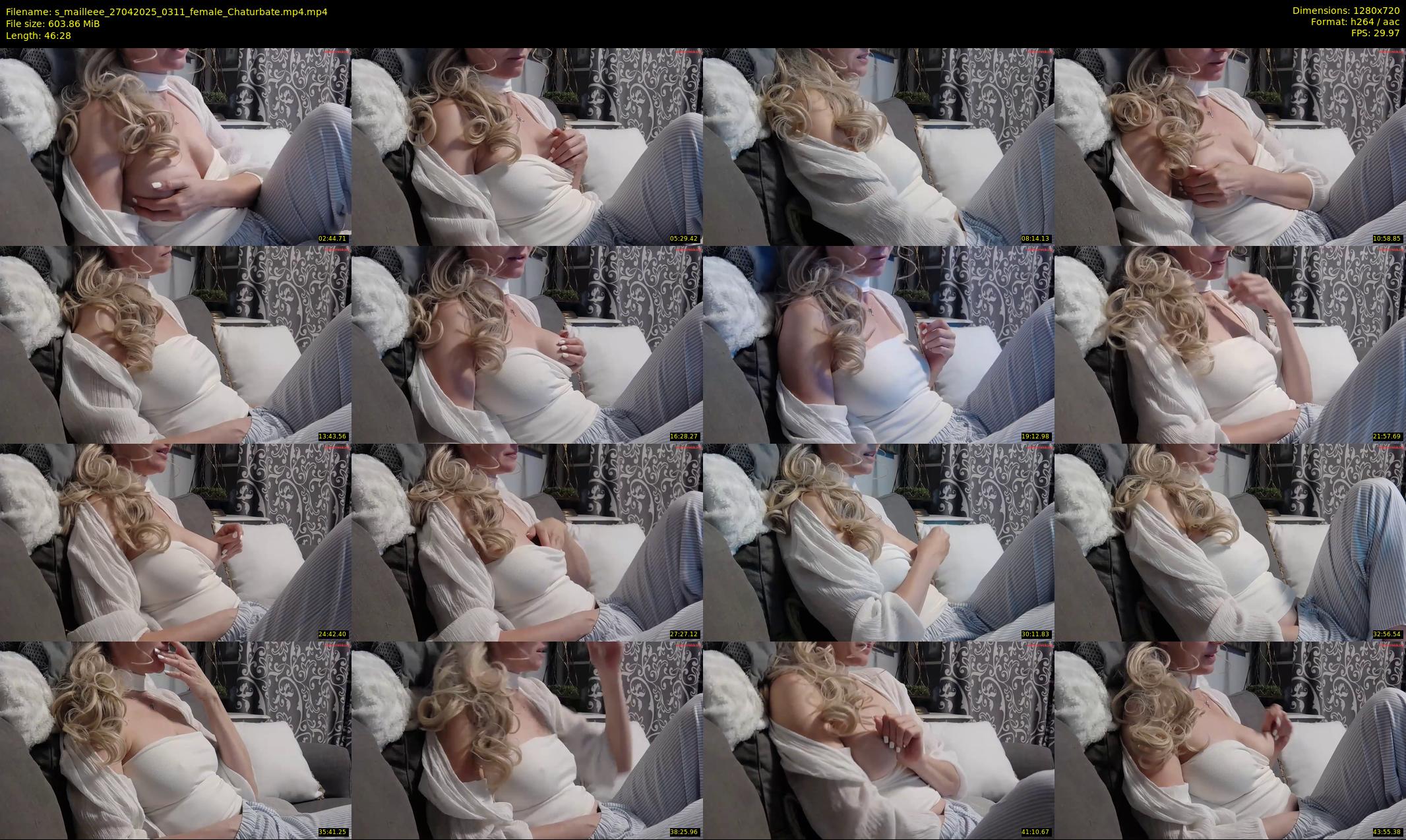 s_mailleee — 47 minute Chaturbate female cam show recording, 720p, Apr 27, 2025