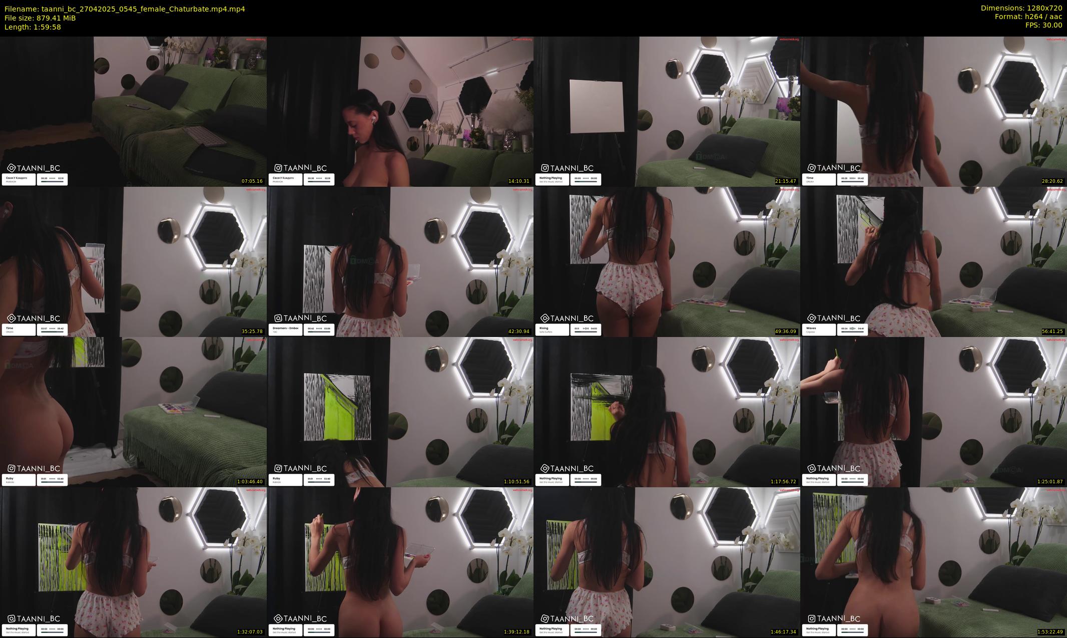taanni_bc — 120 minute Chaturbate female cam show recording, 720p, Apr 27, 2025