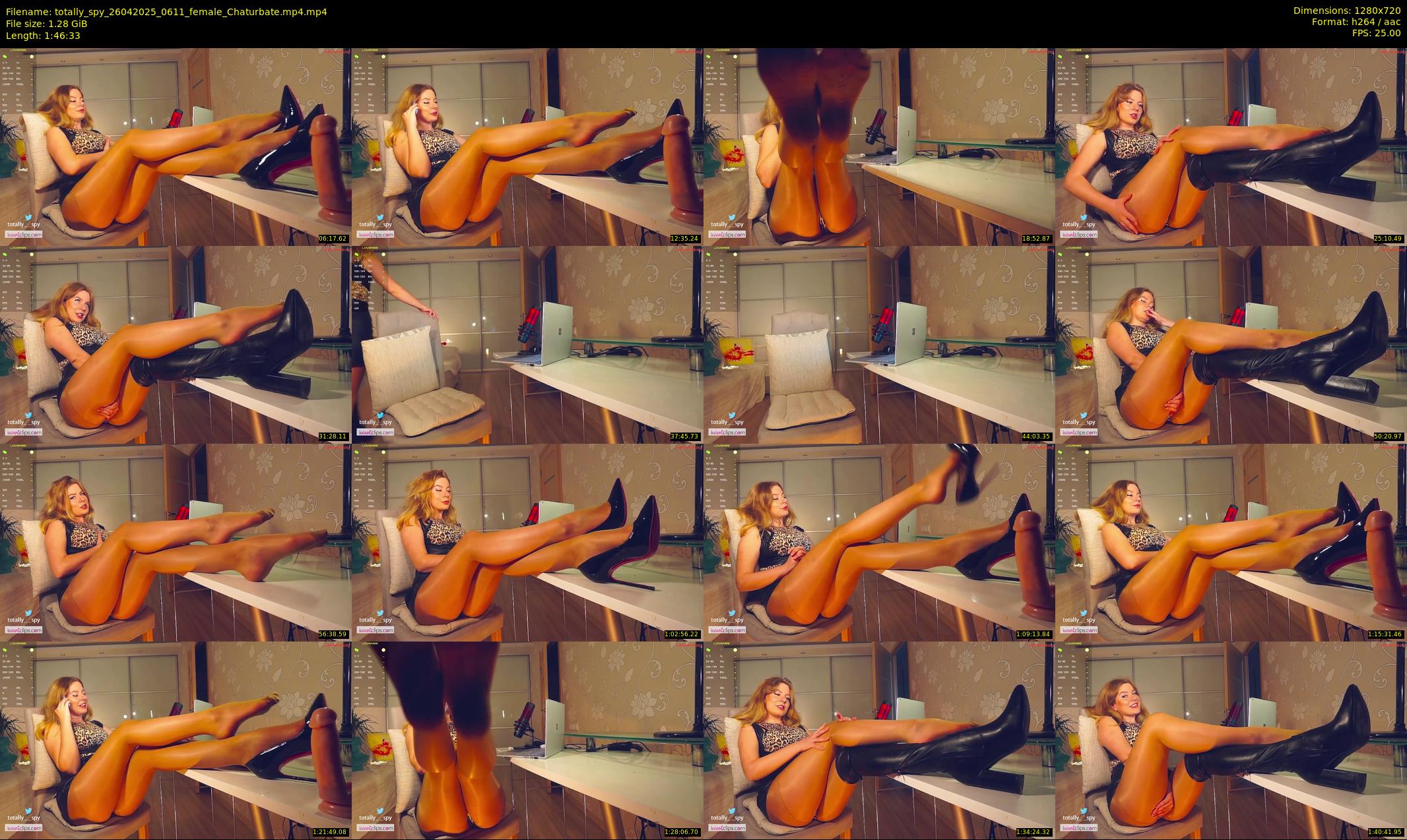 totally_spy — 107 minute Chaturbate female cam show recording, 720p, Apr 26, 2025