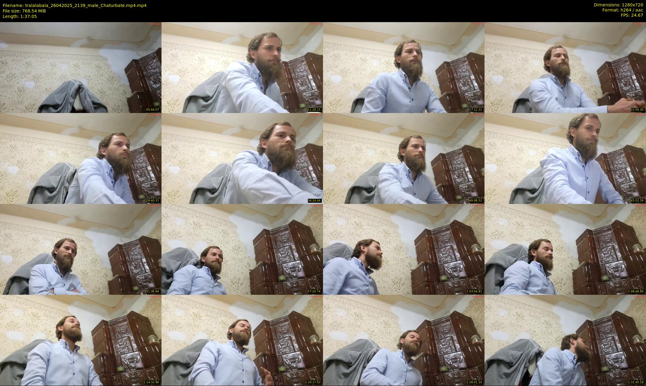 tralalabala — 98 minute Chaturbate male cam show recording, 720p, Apr 26, 2025