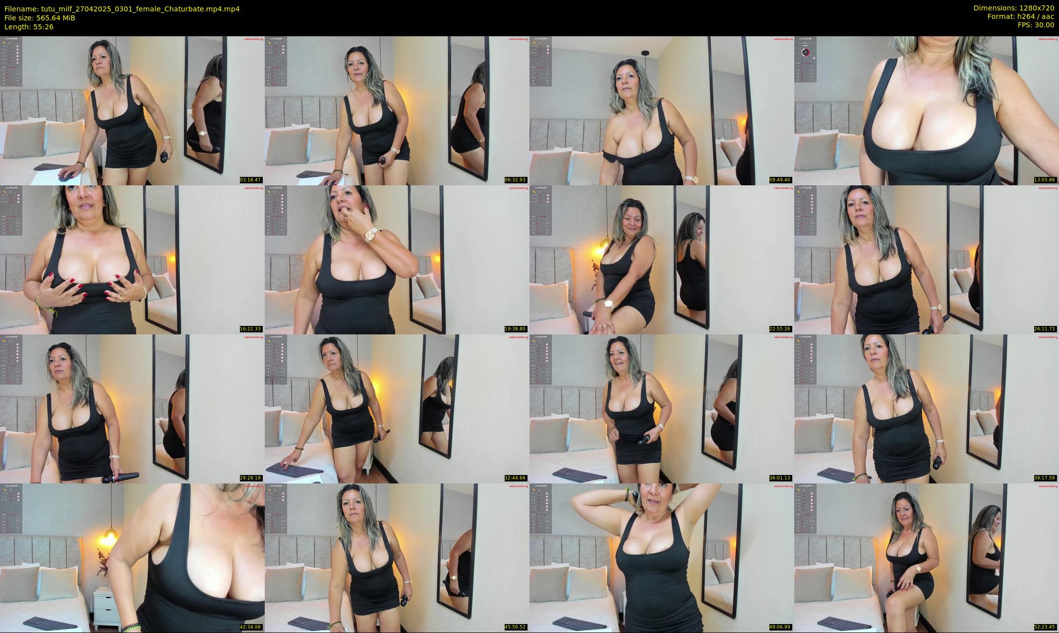 tutu_milf — 56 minute Chaturbate female cam show recording, 720p, Apr 27, 2025