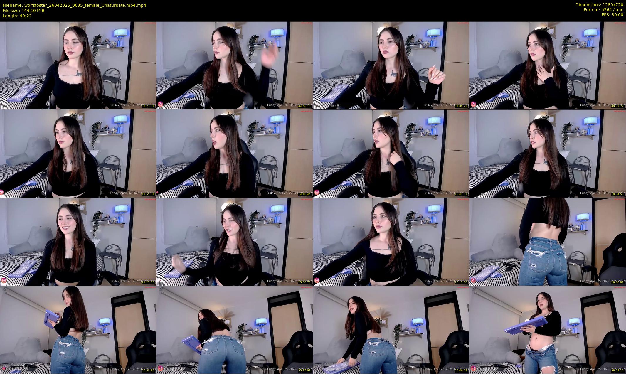 wolfsfoster — 41 minute Chaturbate couple cam show recording, 720p, Apr 26, 2025