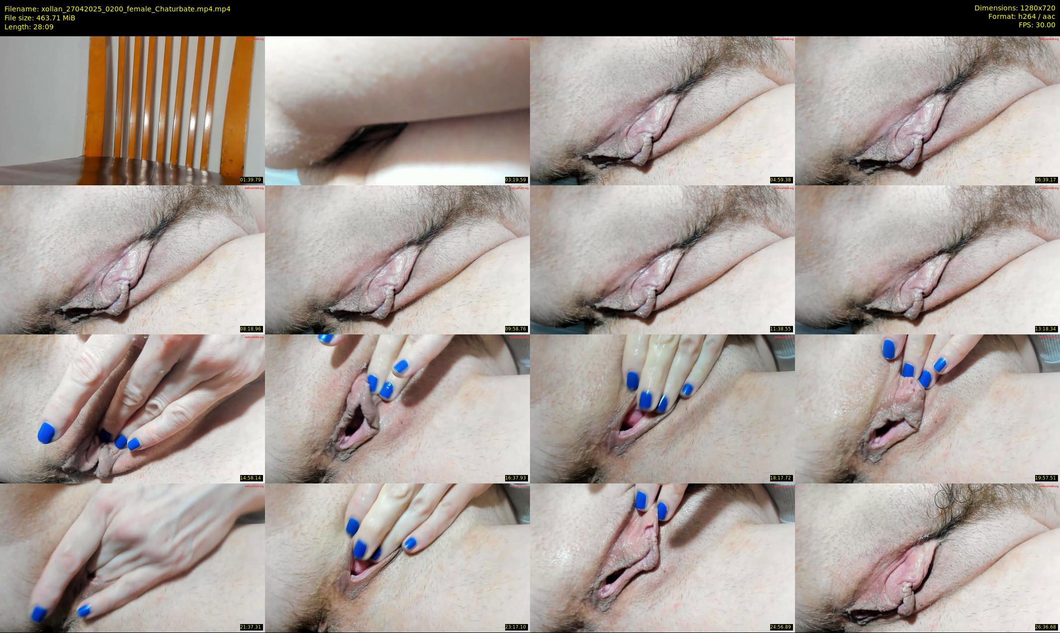 xollan — 29 minute Chaturbate female cam show recording, 720p, Apr 27, 2025
