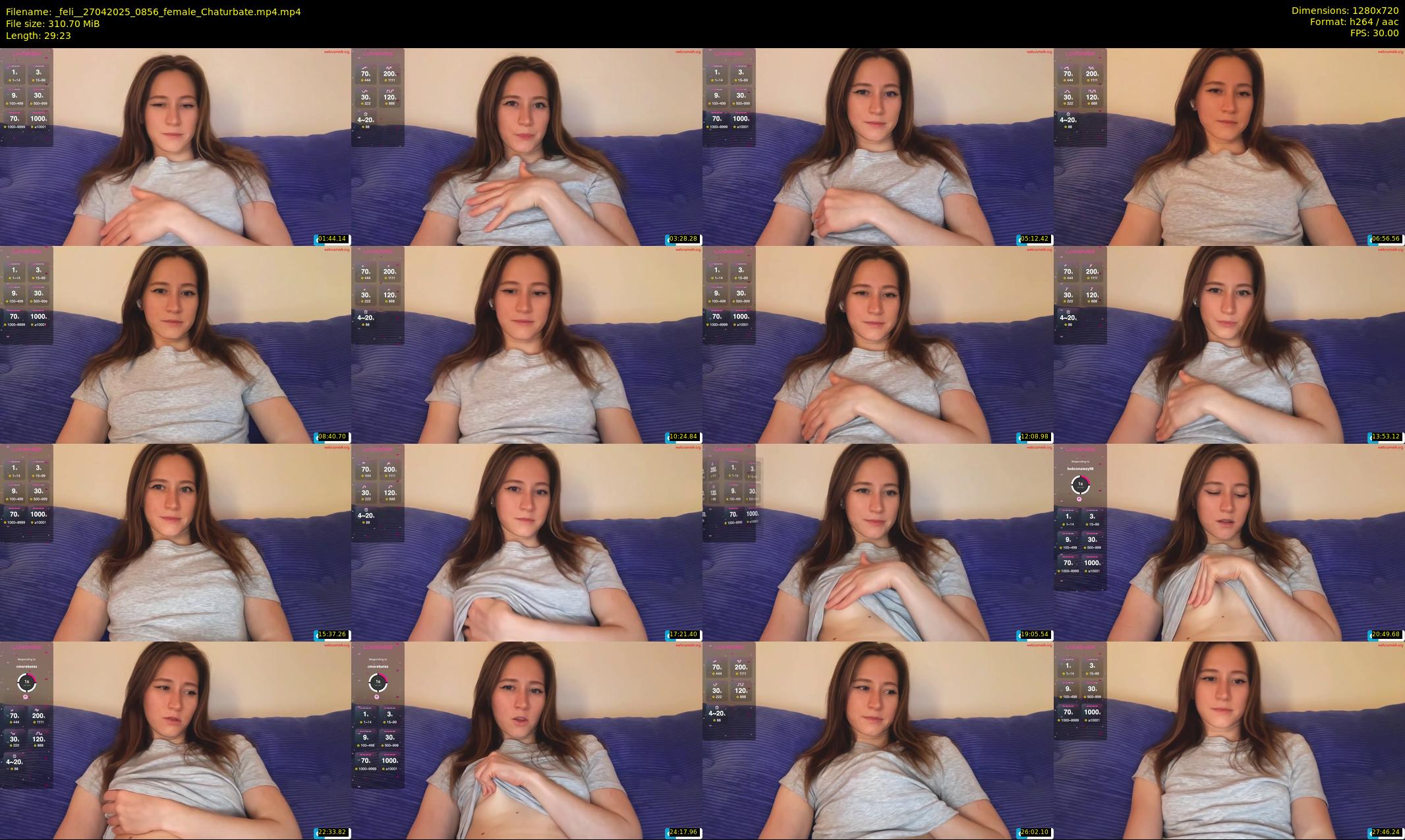 _feli_ — 30 minute Chaturbate female cam show recording, 720p, Apr 27, 2025