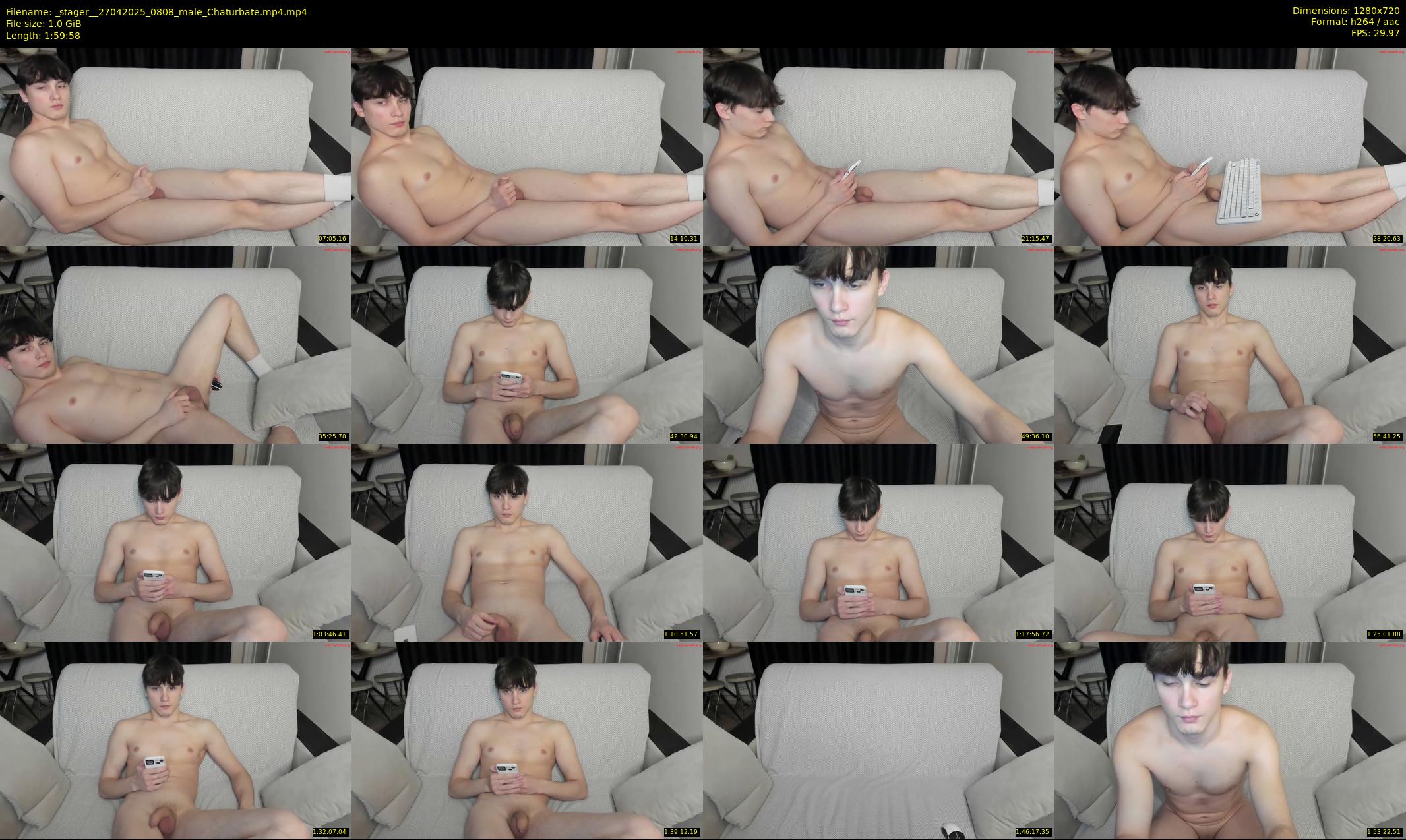 _stager_ — 120 minute Chaturbate male cam show recording, 720p, Apr 27, 2025