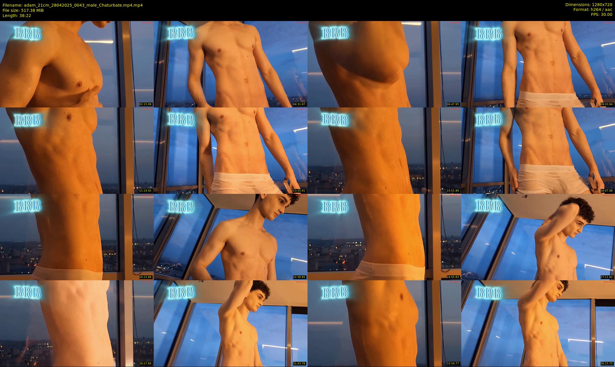 adam_21cm — 39 minute Chaturbate male cam show recording, 720p, Apr 28, 2025
