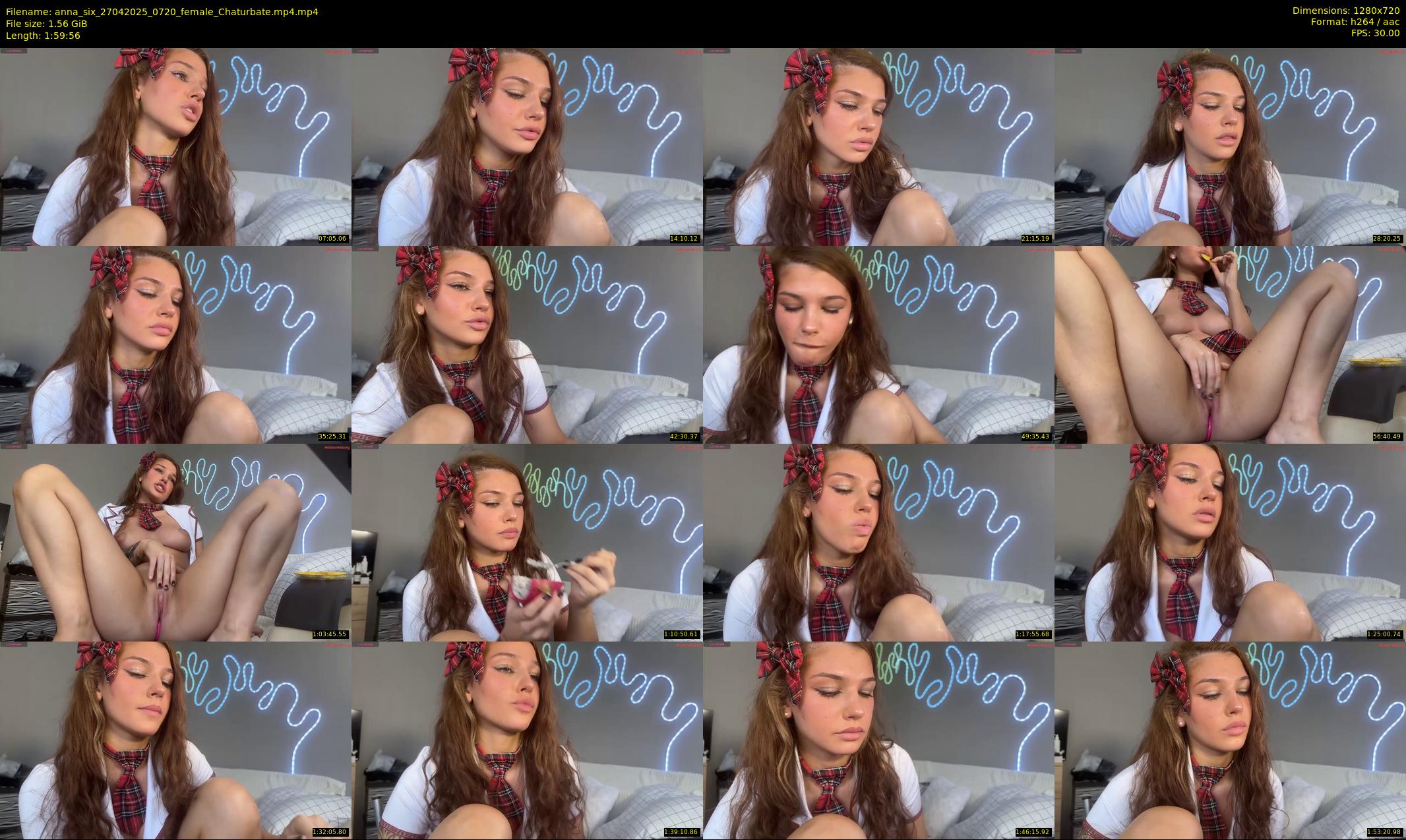 anna_six — 120 minute Chaturbate female cam show recording, 720p, Apr 27, 2025
