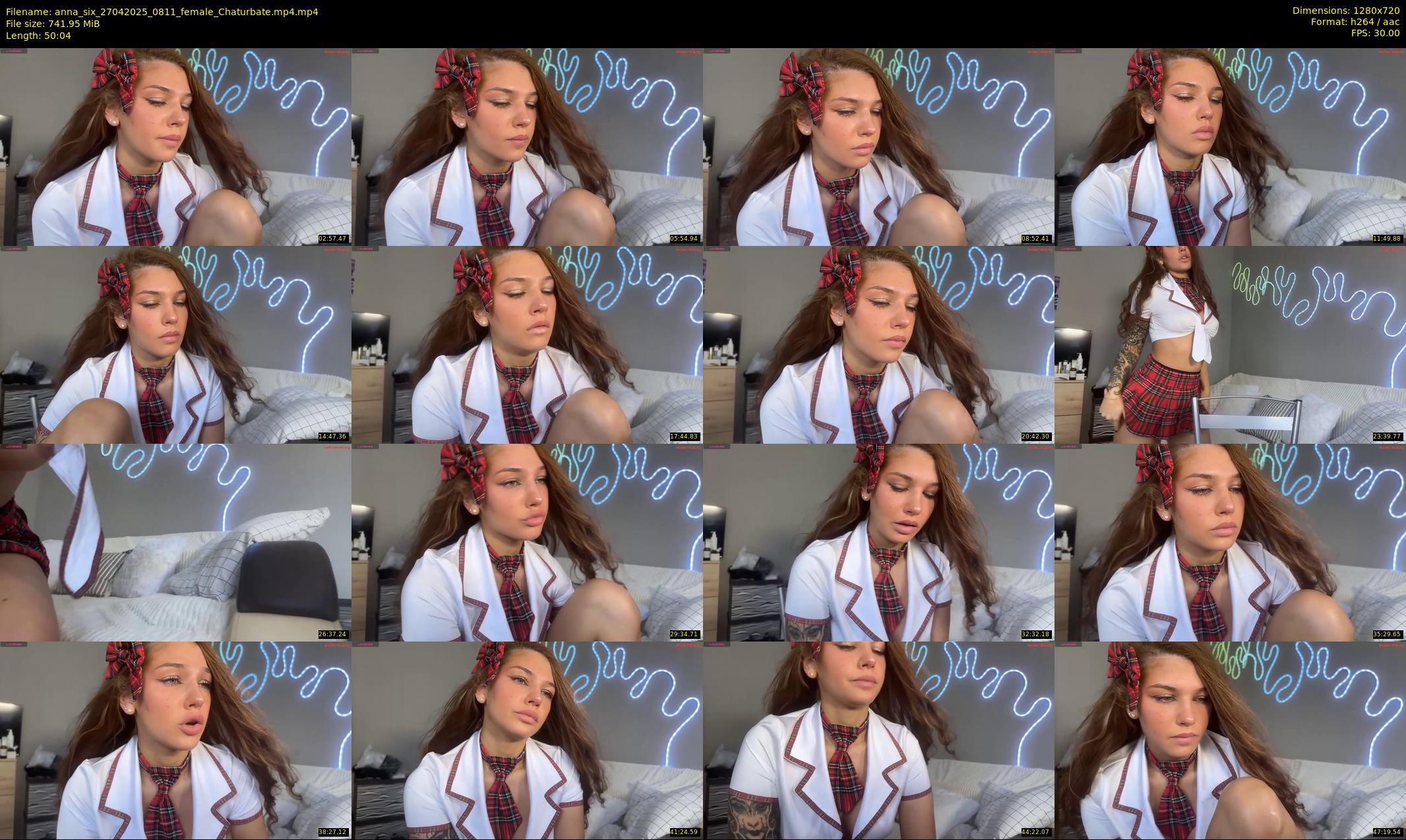 anna_six — 51 minute Chaturbate female cam show recording, 720p, Apr 27, 2025