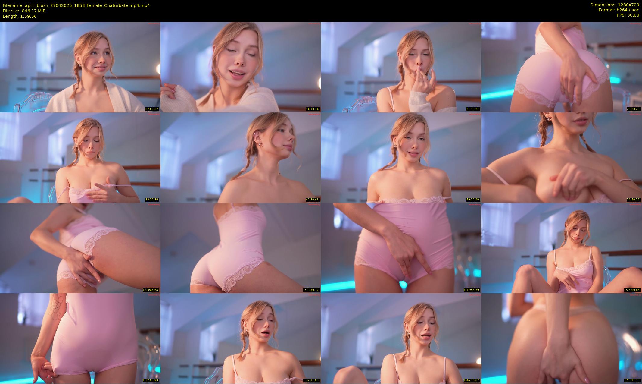 april_blush — 120 minute Chaturbate female cam show recording, 720p, Apr 27, 2025