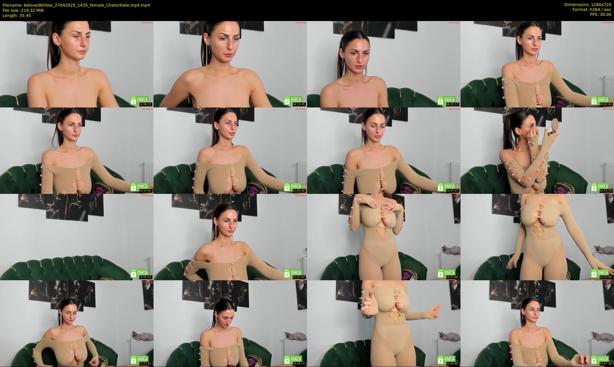 belovedkhlloe — 36 minute Chaturbate female cam show recording, 720p, Apr 27, 2025