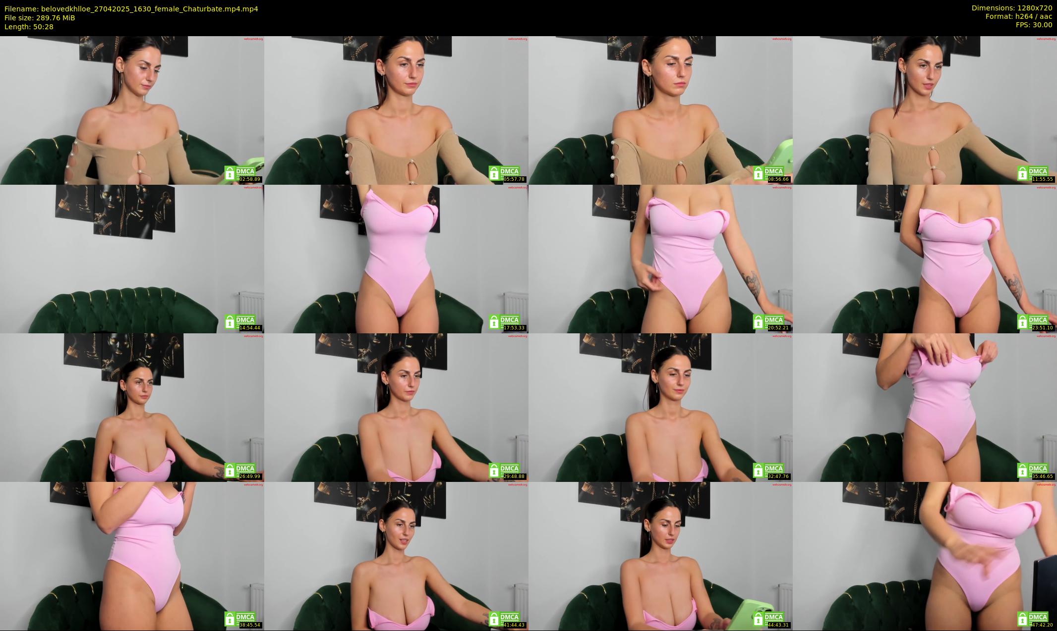 belovedkhlloe — 51 minute Chaturbate female cam show recording, 720p, Apr 27, 2025