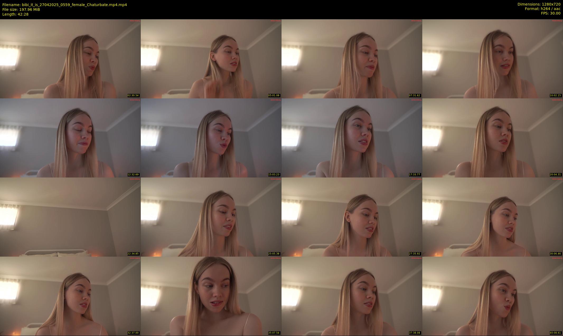 bibi_it_is — 43 minute Chaturbate female cam show recording, 720p, Apr 27, 2025