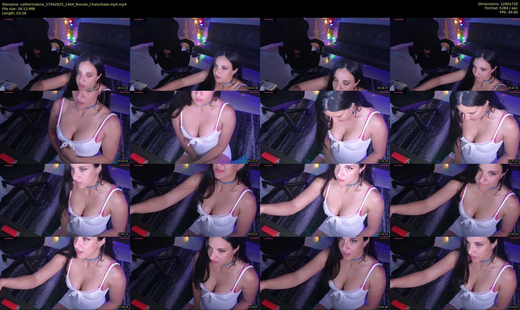 catherinstone — 4 minute Chaturbate female cam show recording, 720p, Apr 27, 2025