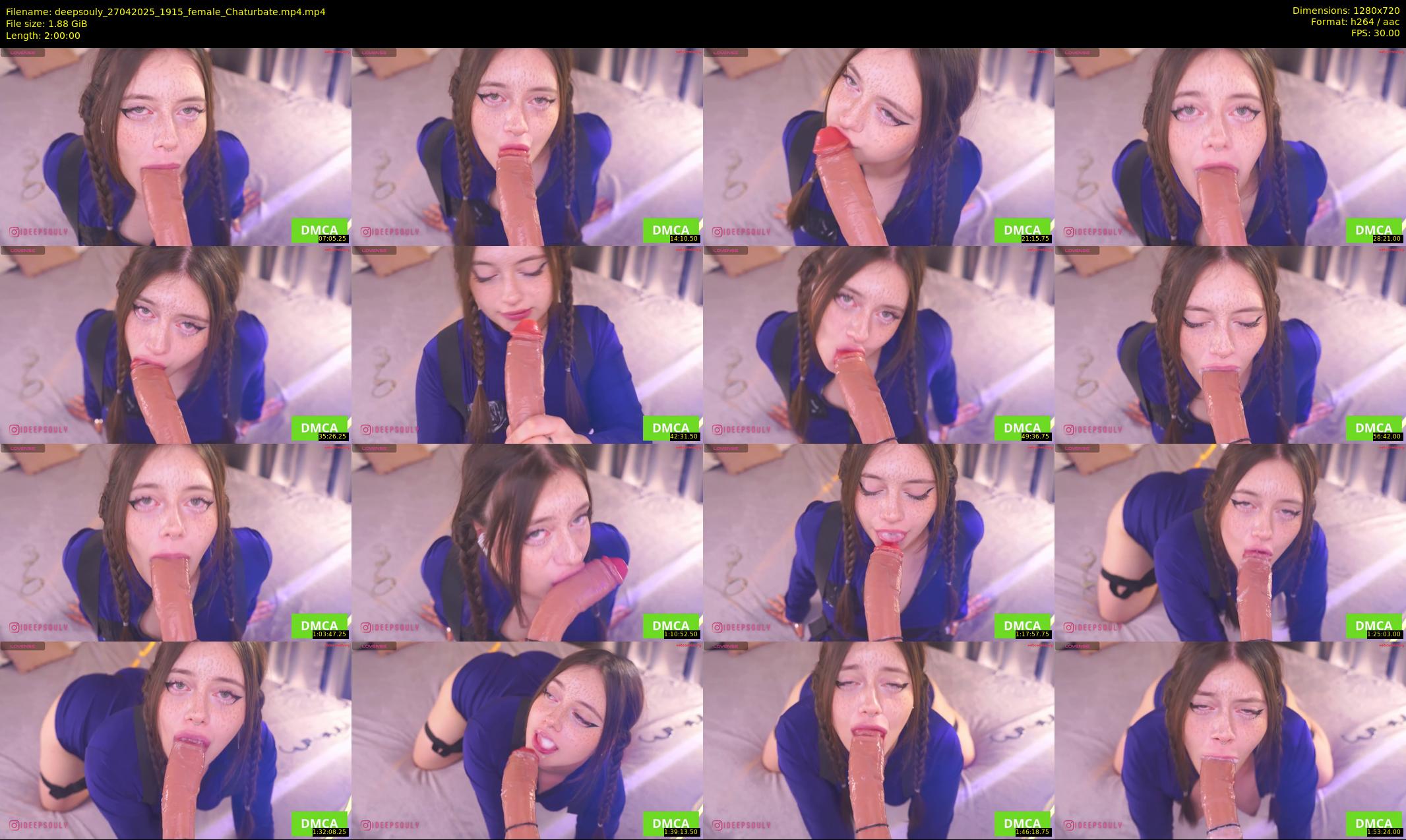 deepsouly — 120 minute Chaturbate female cam show recording, 720p, Apr 27, 2025
